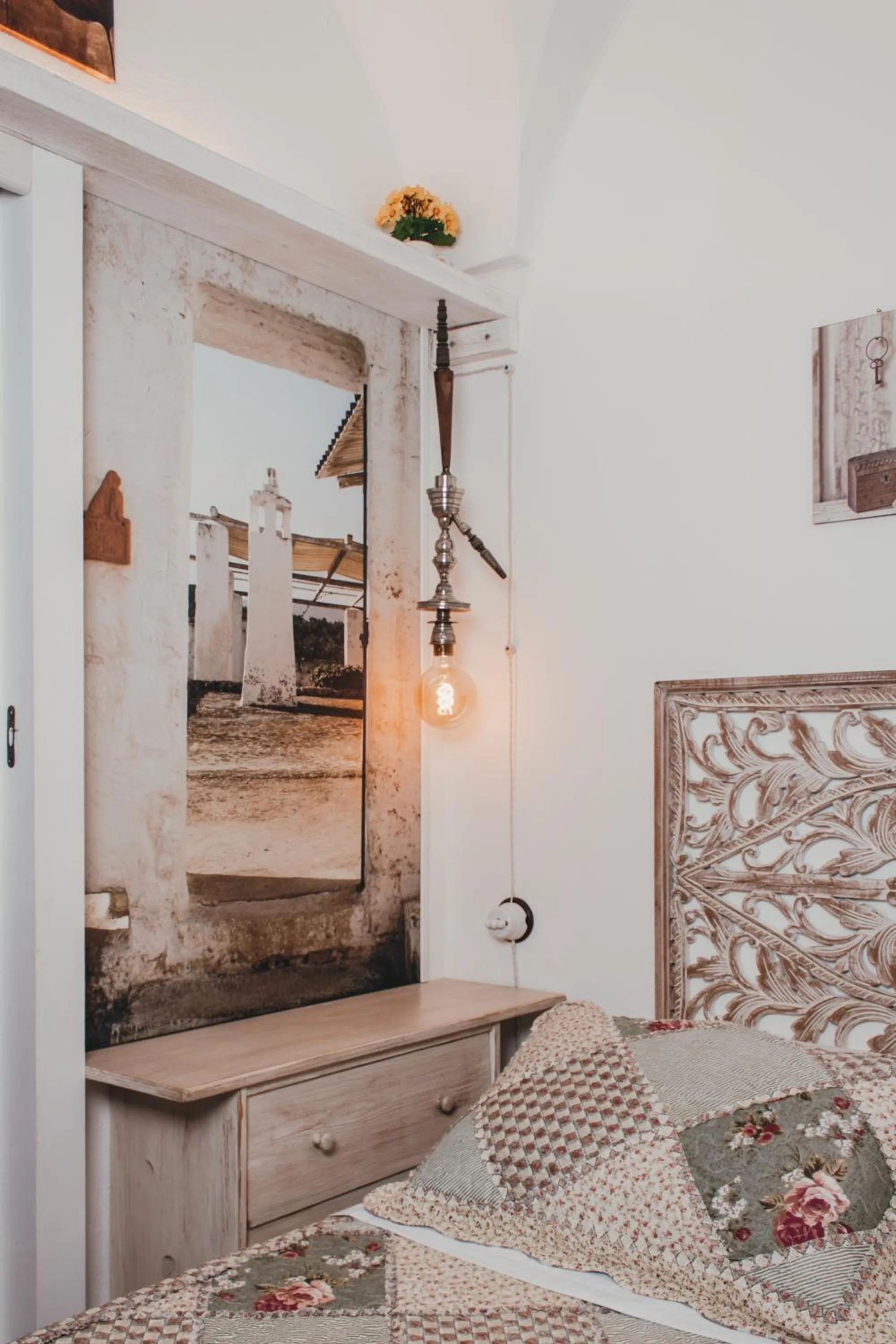 Decorative detail in Dimora Antica Perla