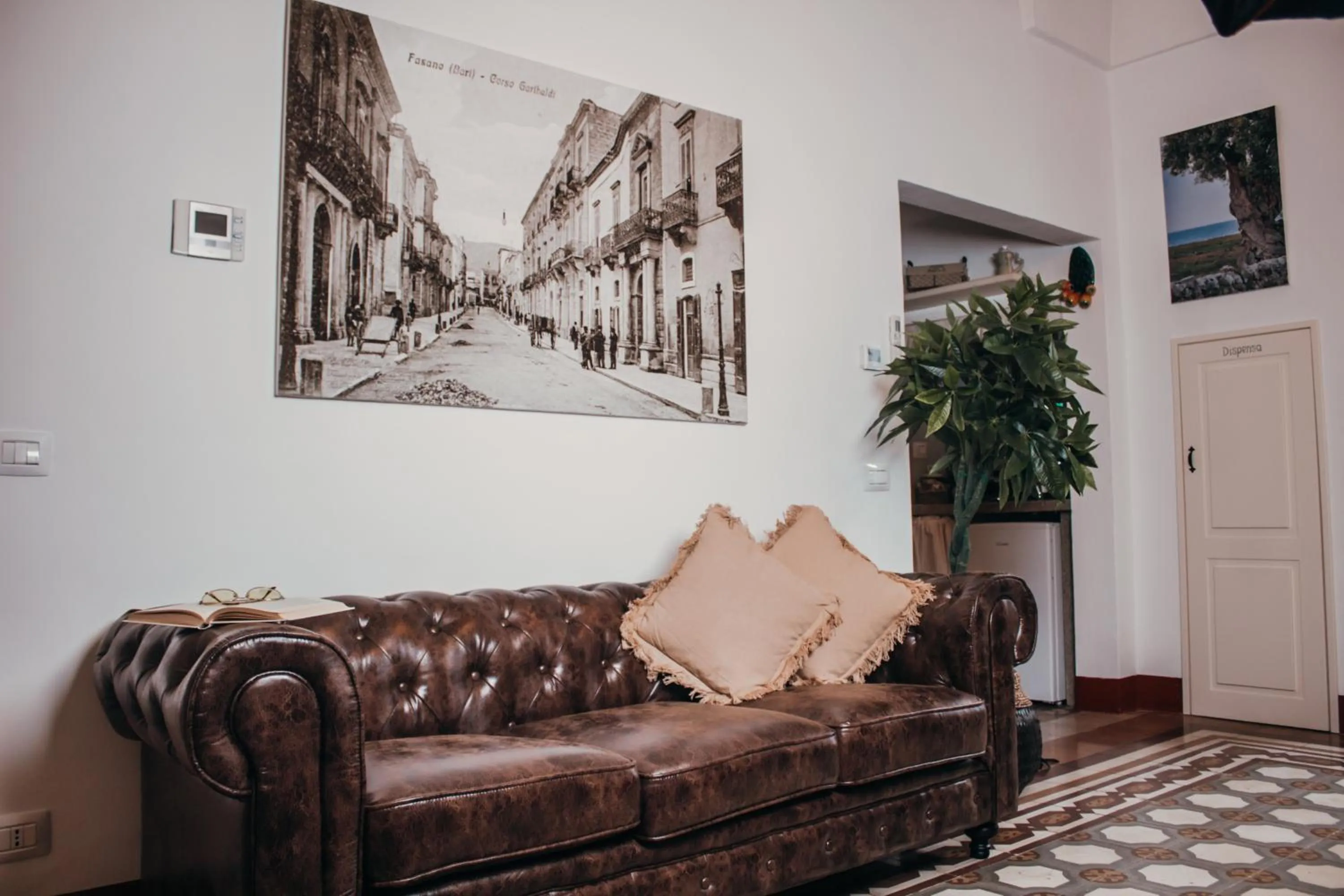 Living room in Dimora Antica Perla