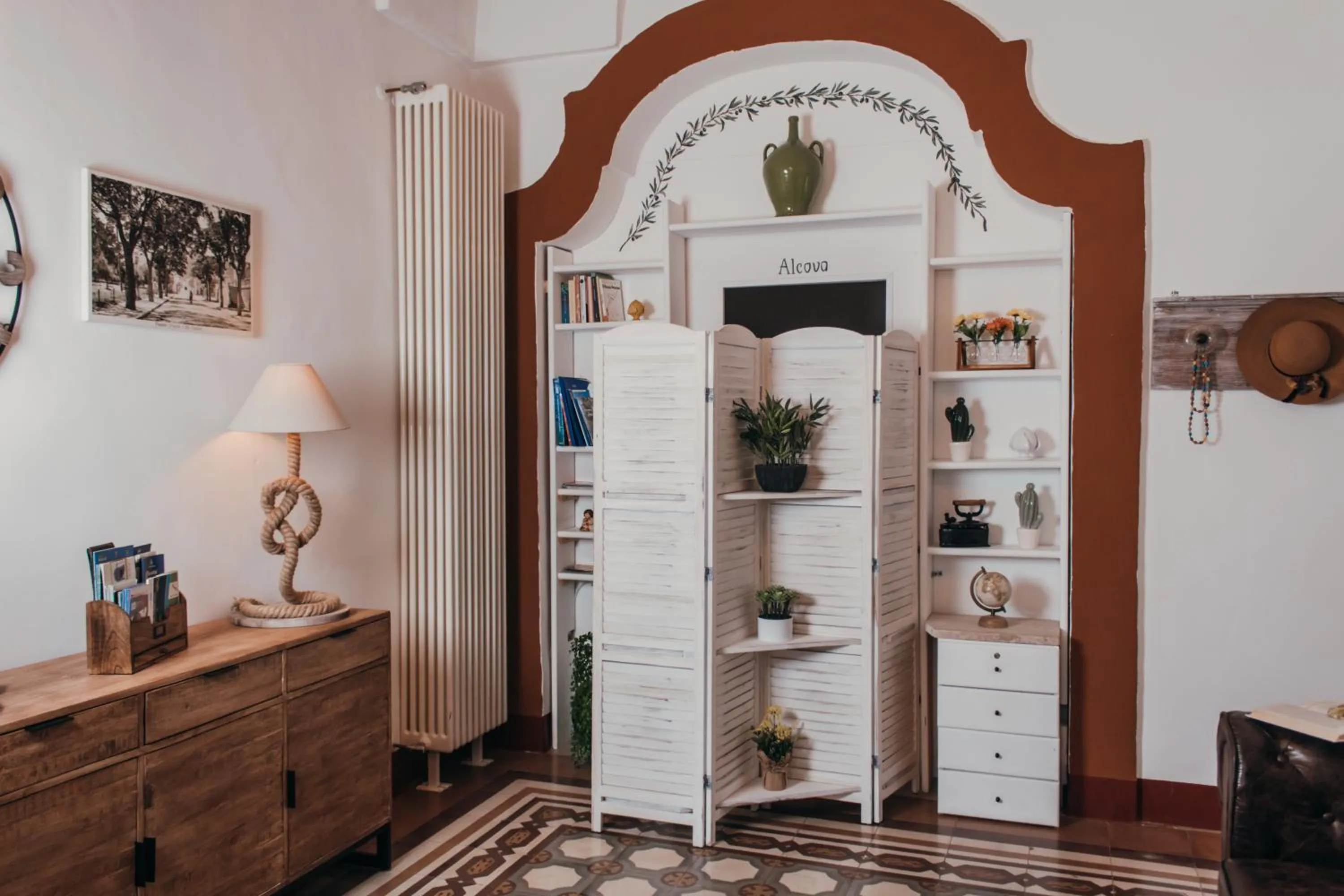 Living room in Dimora Antica Perla