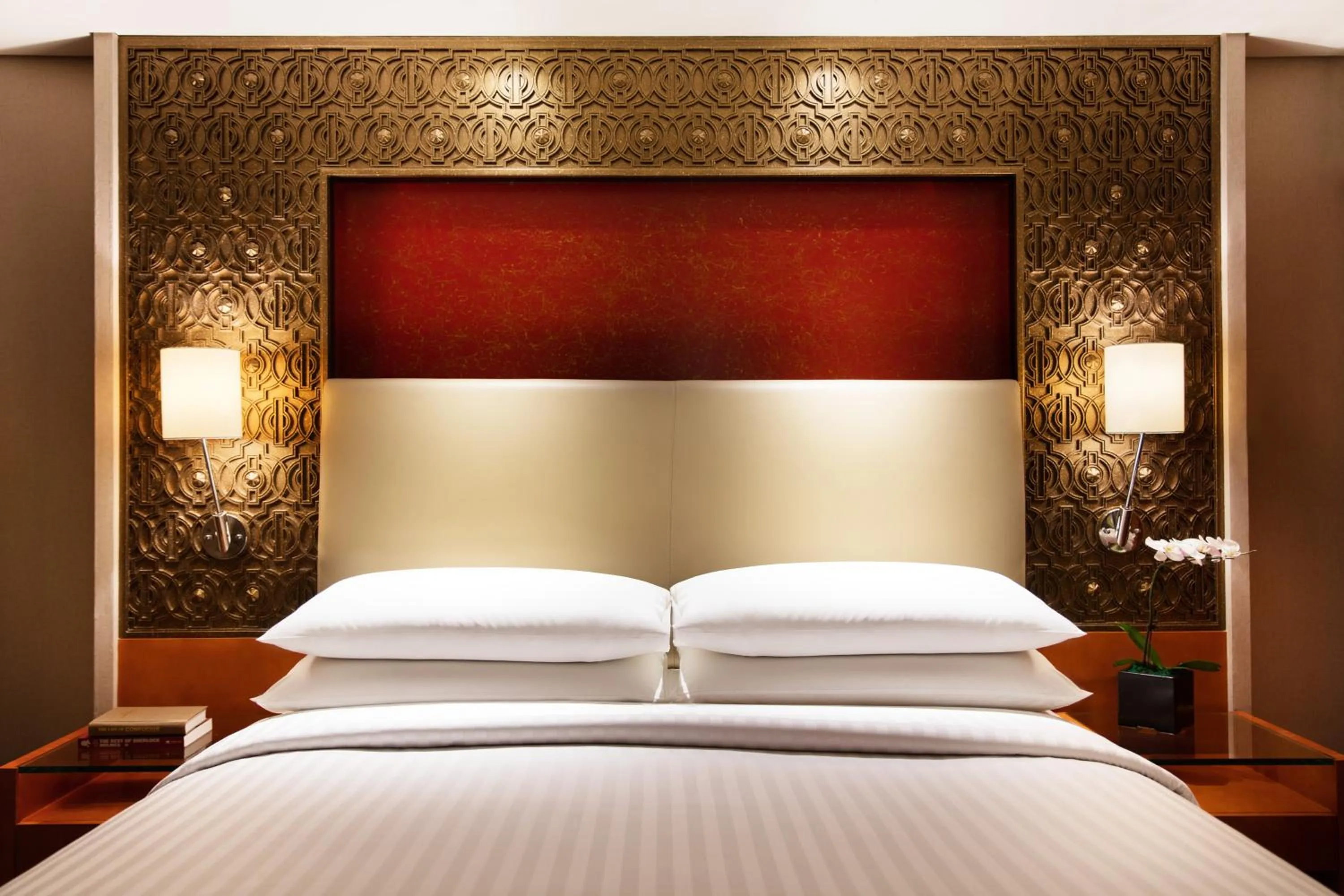 Bed in China Hotel Guangzhou