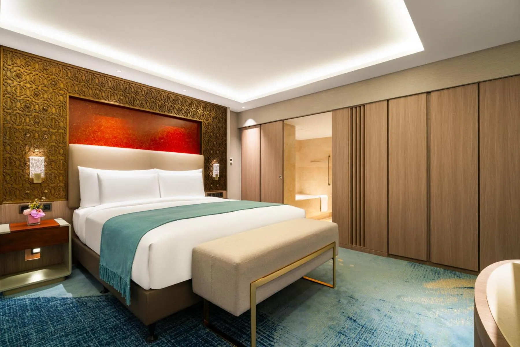 Bed in China Hotel Guangzhou