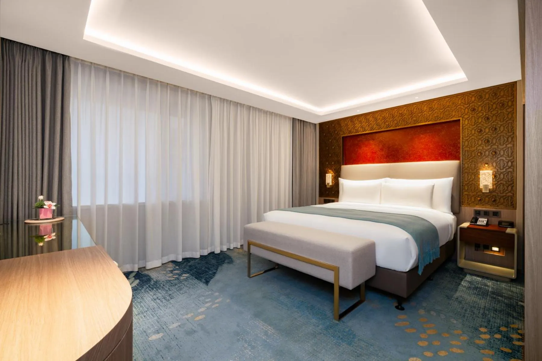 Bed in China Hotel Guangzhou