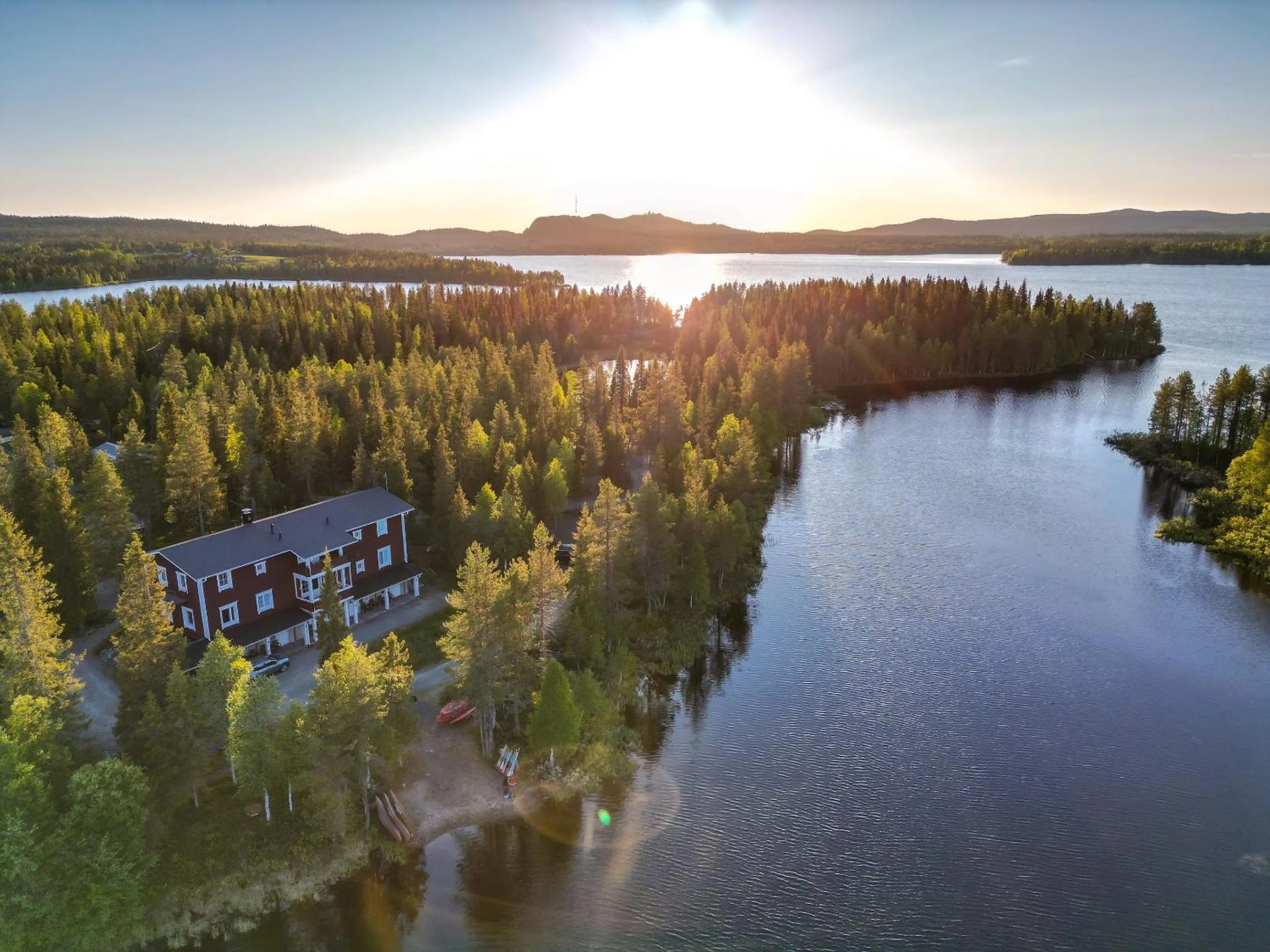 Property building in Iisakki Village