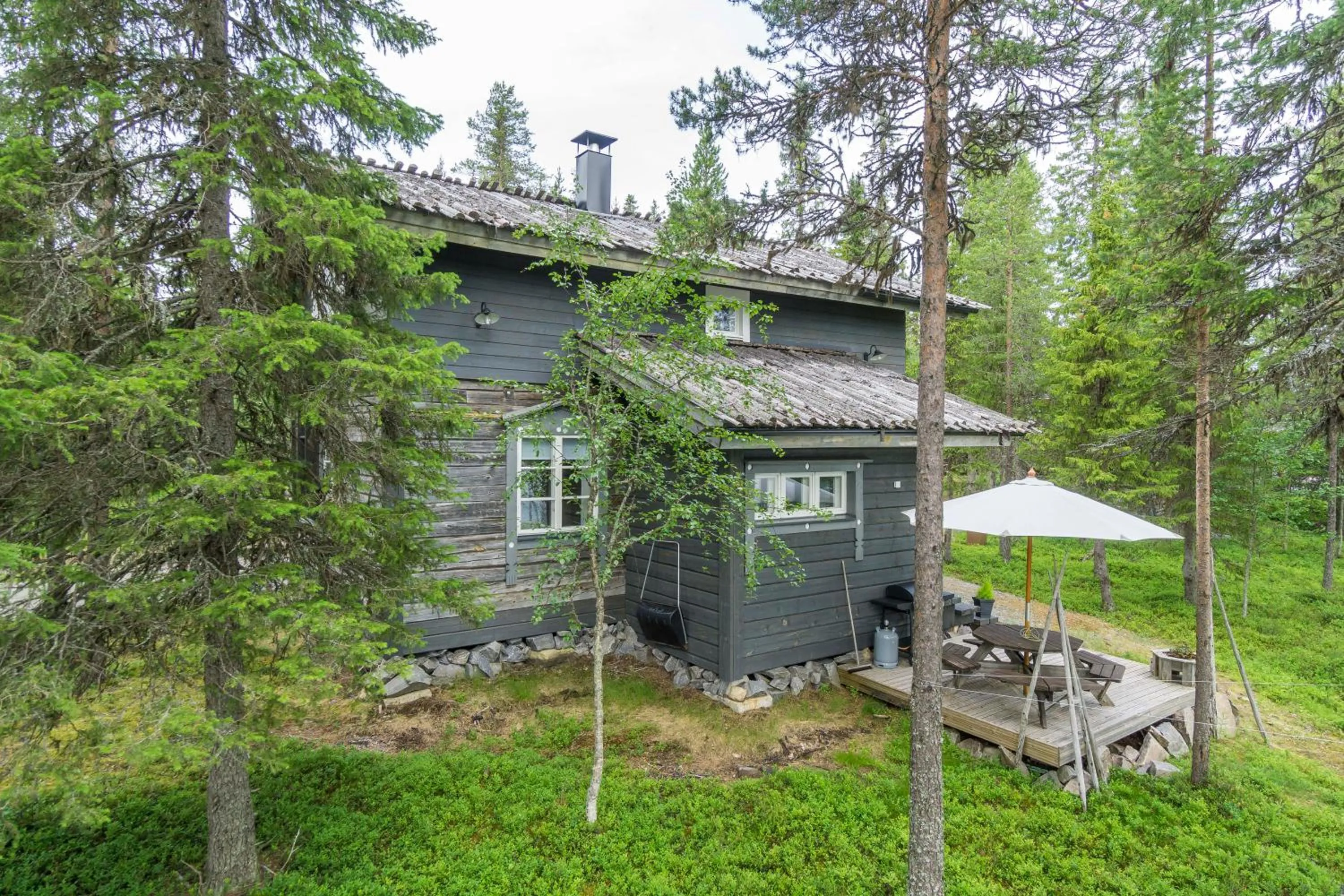 Property building in Iisakki Village