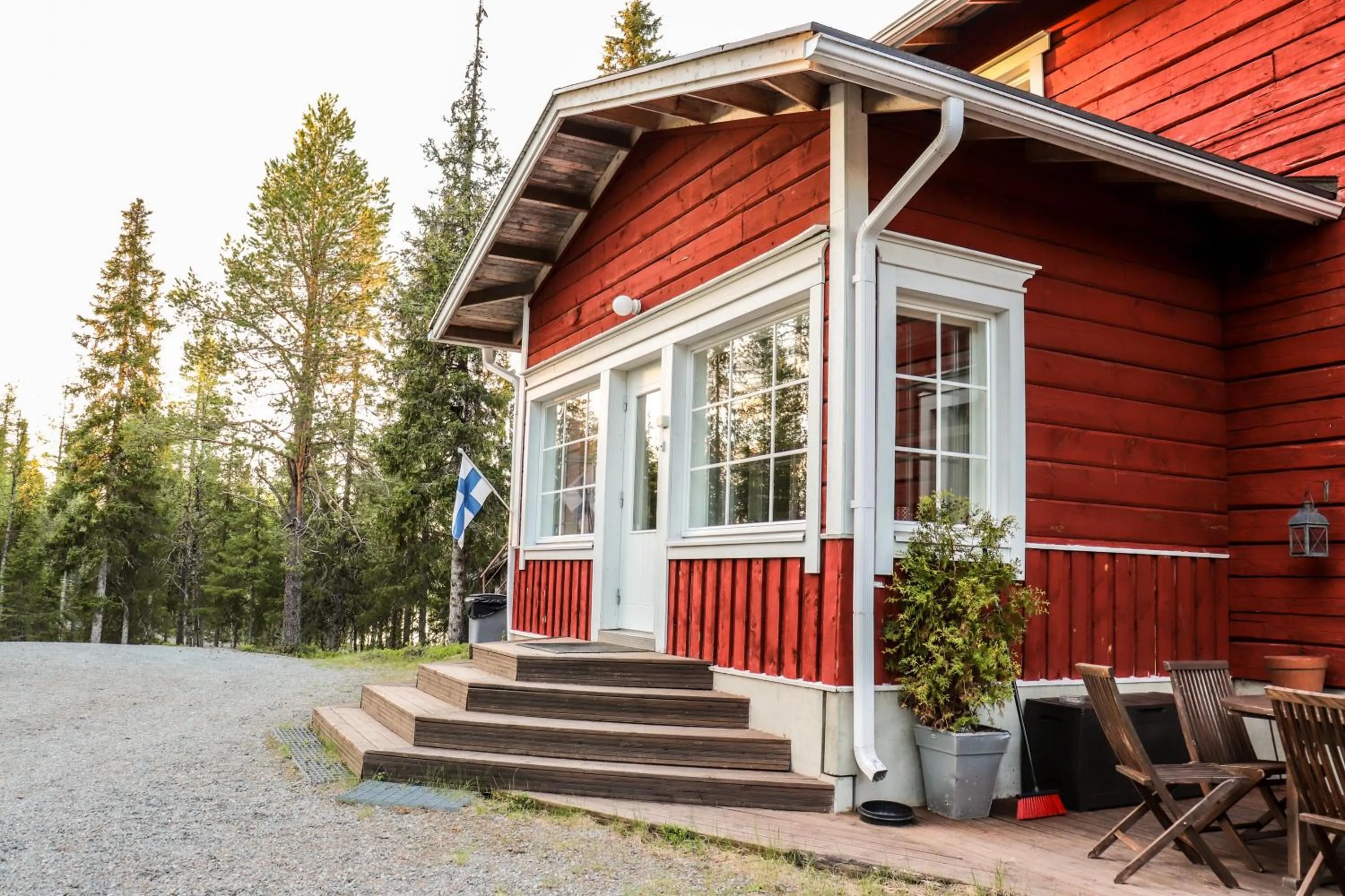 Property building in Iisakki Village