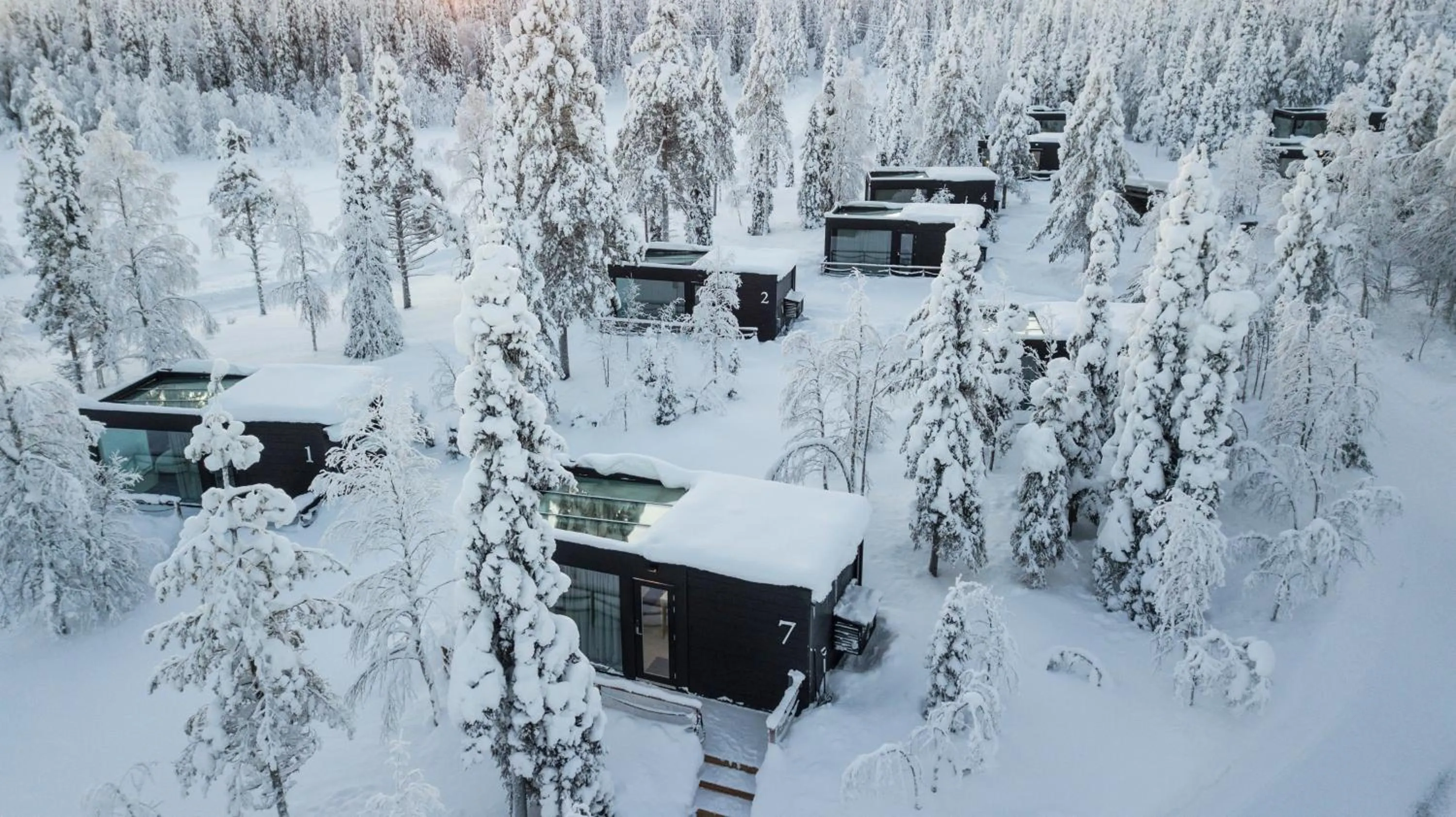 Property building in Iisakki Village