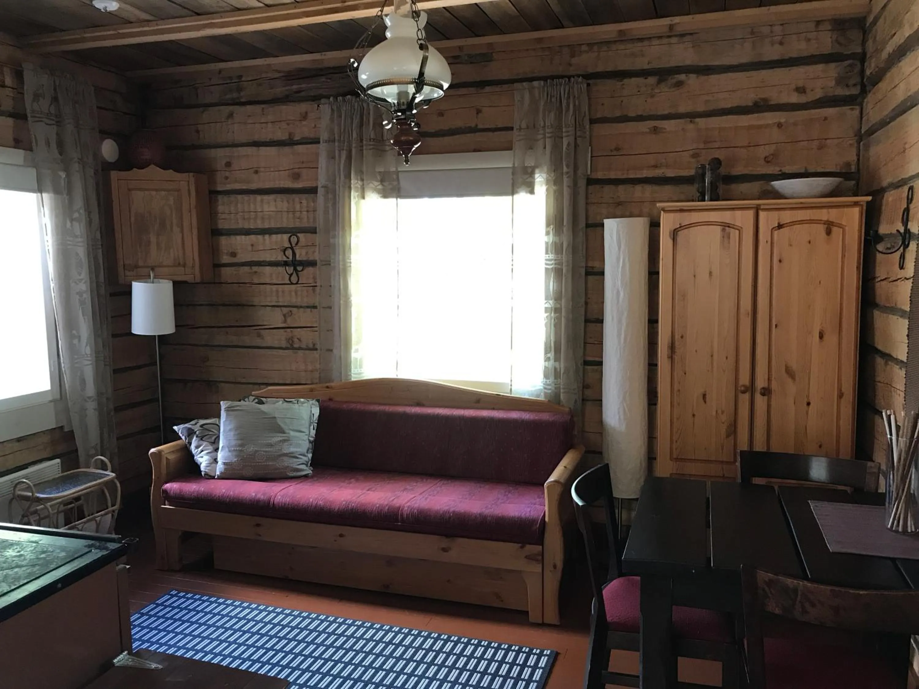Living room in Iisakki Village