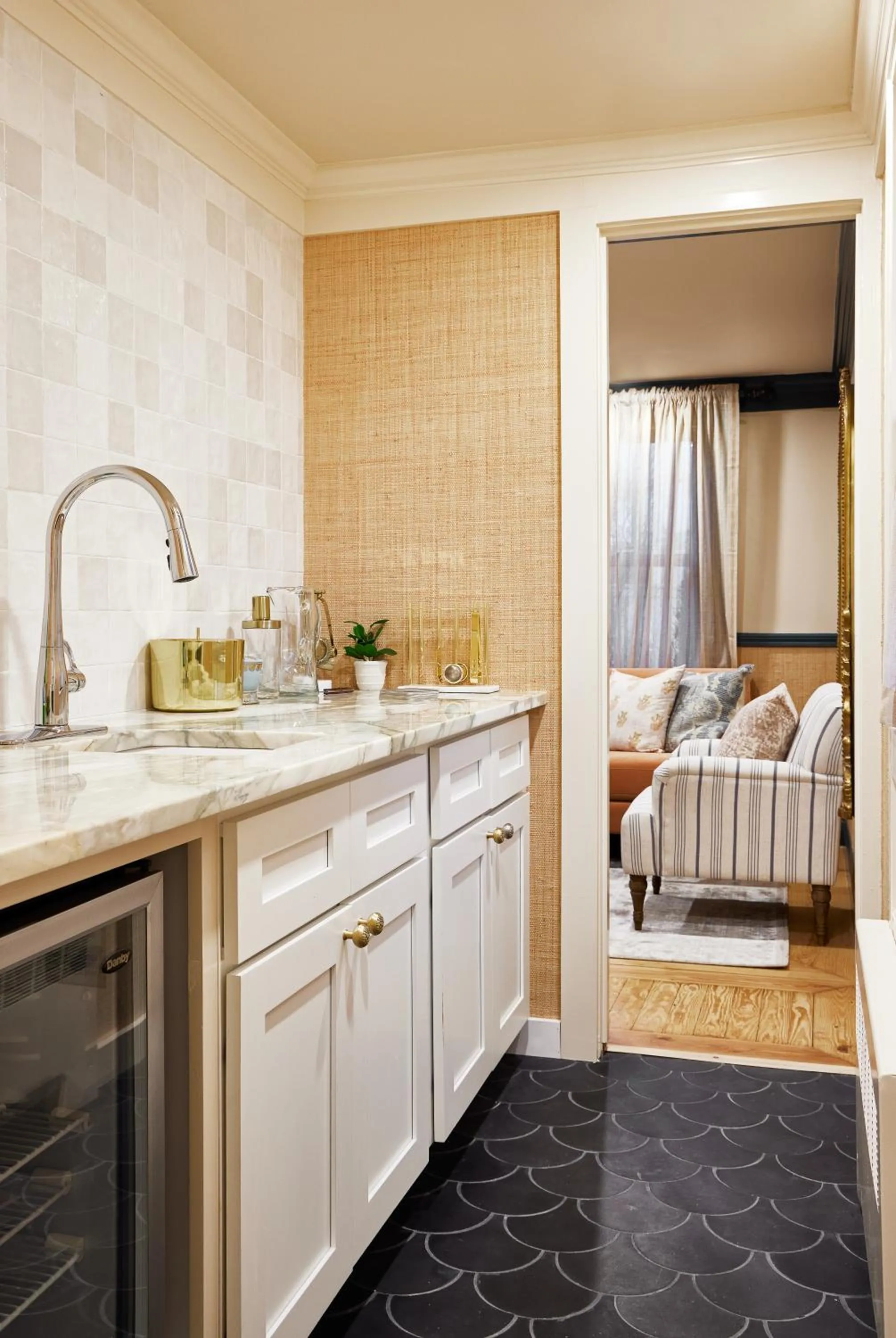 kitchen in Life House, Nantucket