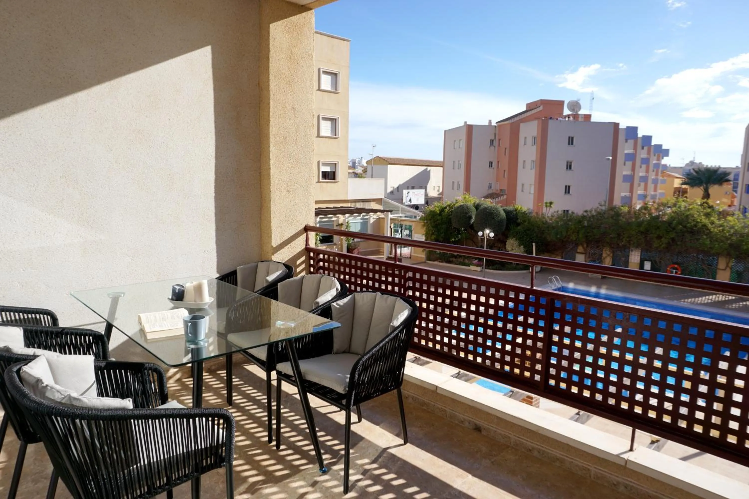 View (from property/room) in COSTA MARINA - Cabo Roig - Vista a piscina