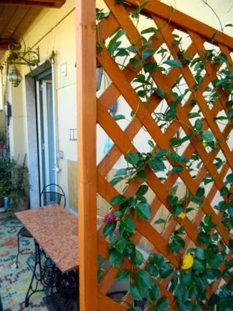 Patio in Abitazione Pigneto B&B
