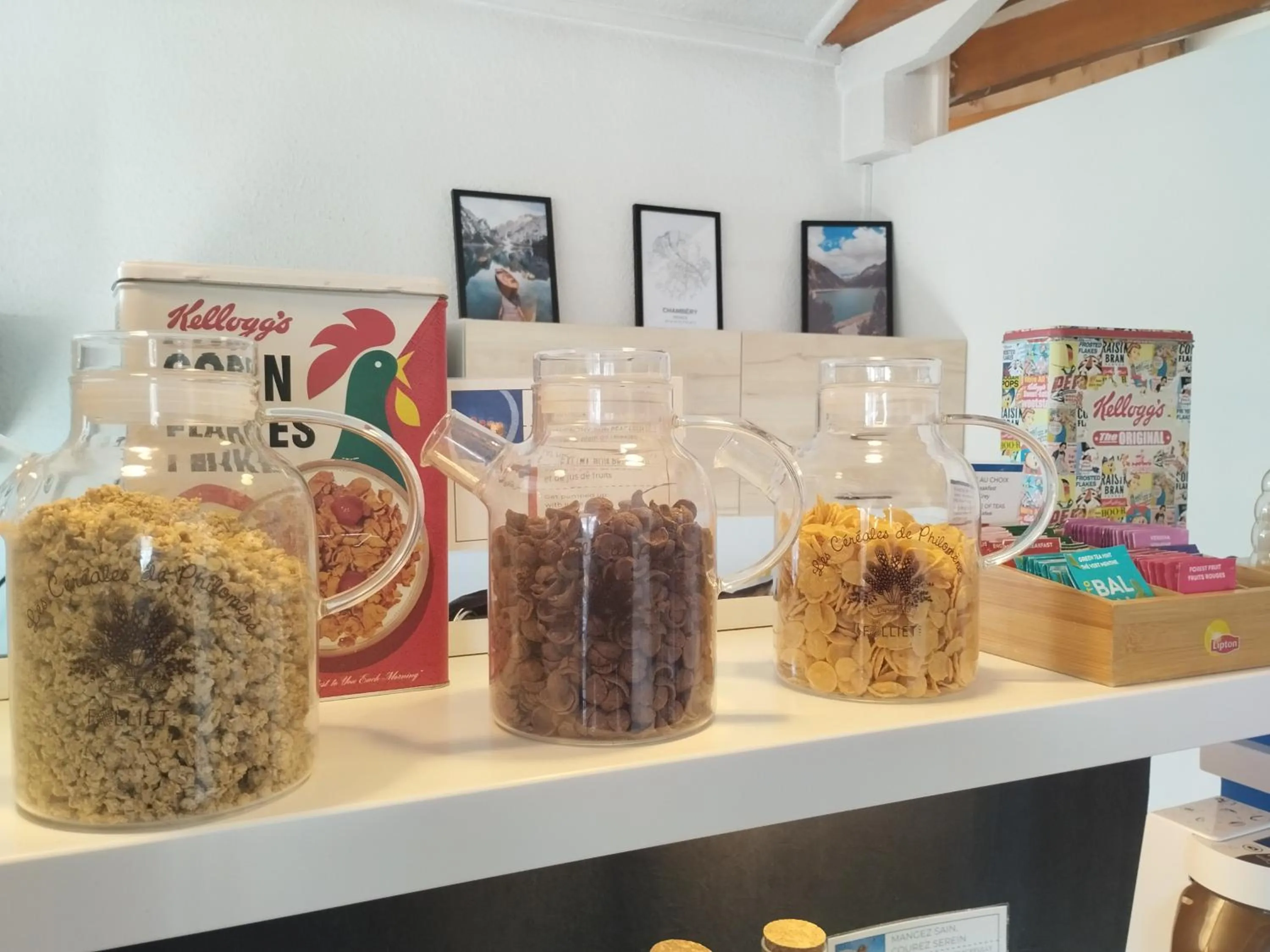 Breakfast in Ibis budget Chambéry Centre Ville