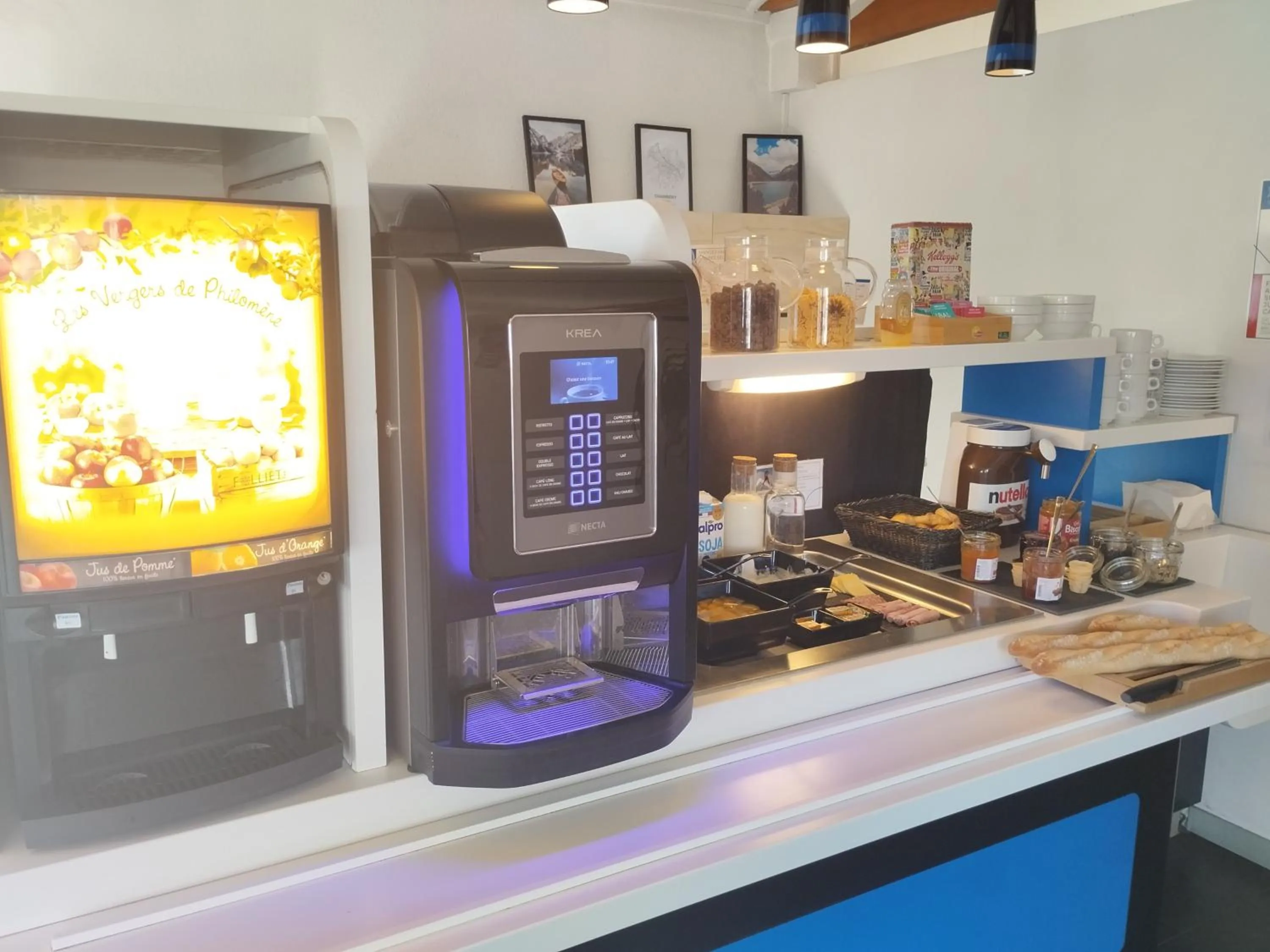 Breakfast in Ibis budget Chambéry Centre Ville