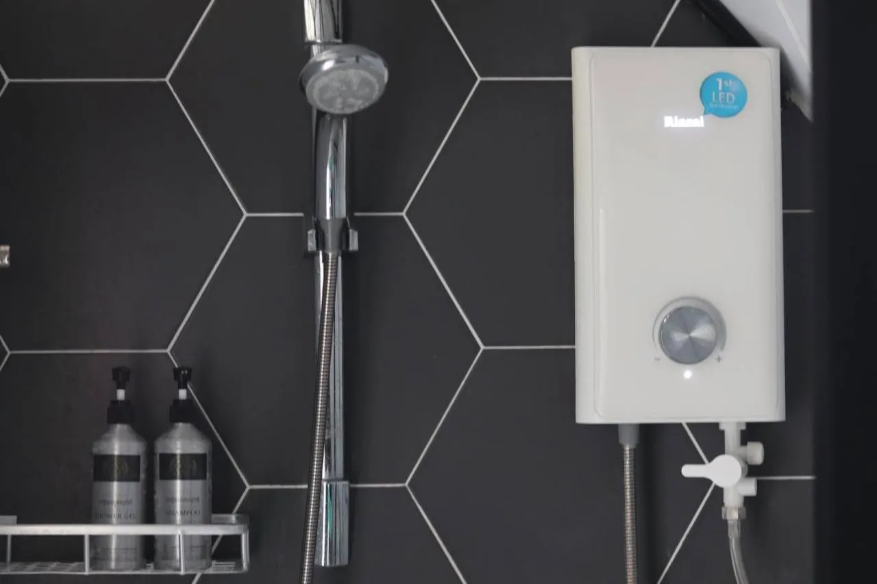 Shower in Adventure Dome Resort