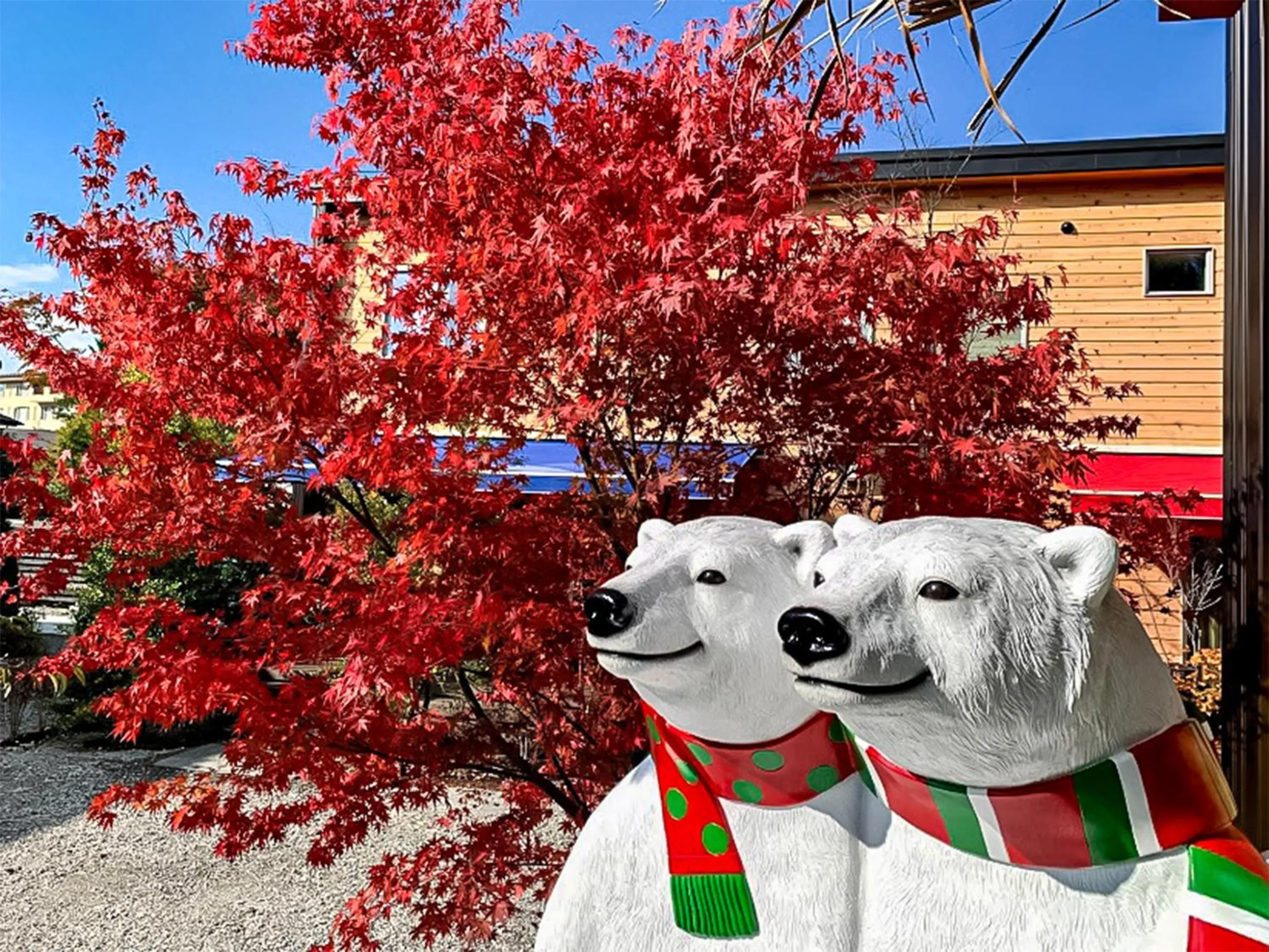 Garden in Kawaguchiko Villa FJ Resort