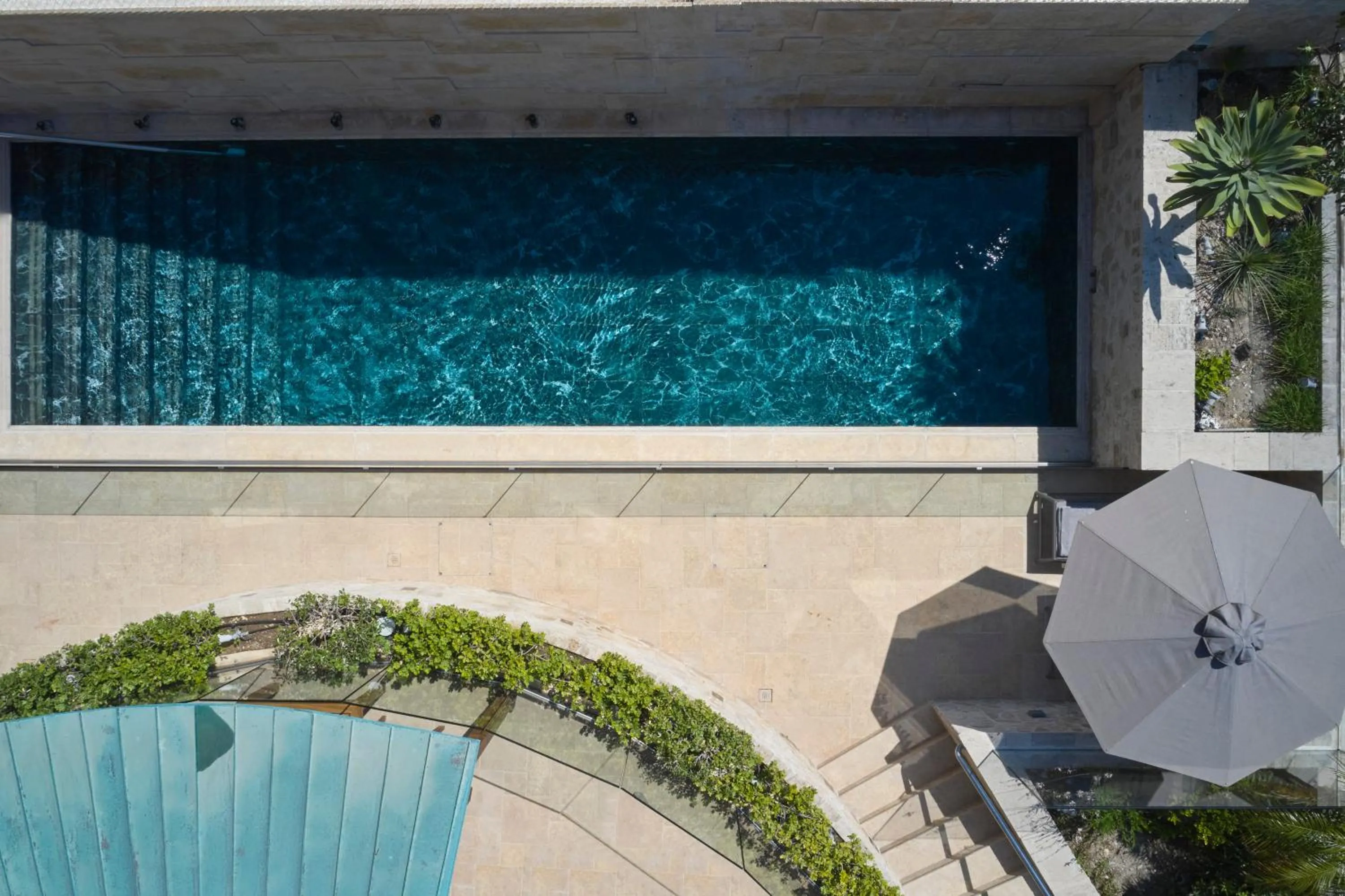 Swimming pool in Bellevue On The Beach Suites