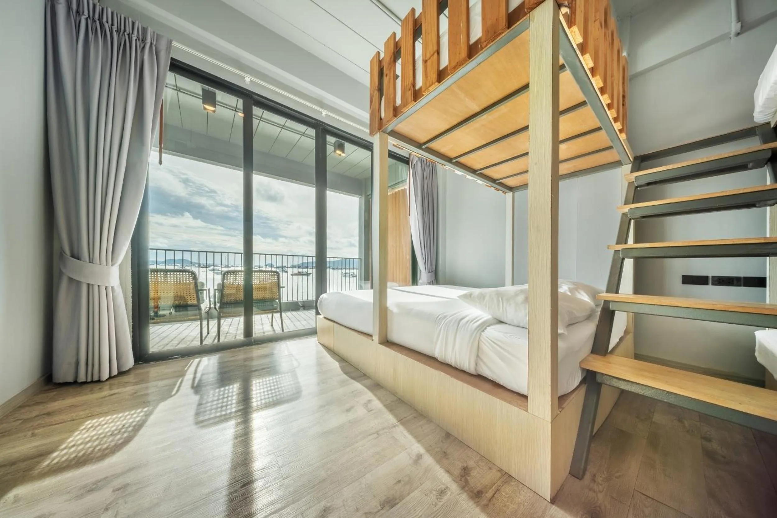 Bedroom, Bed in SHIN Arch39 Phuket Beach Front - SHA Plus