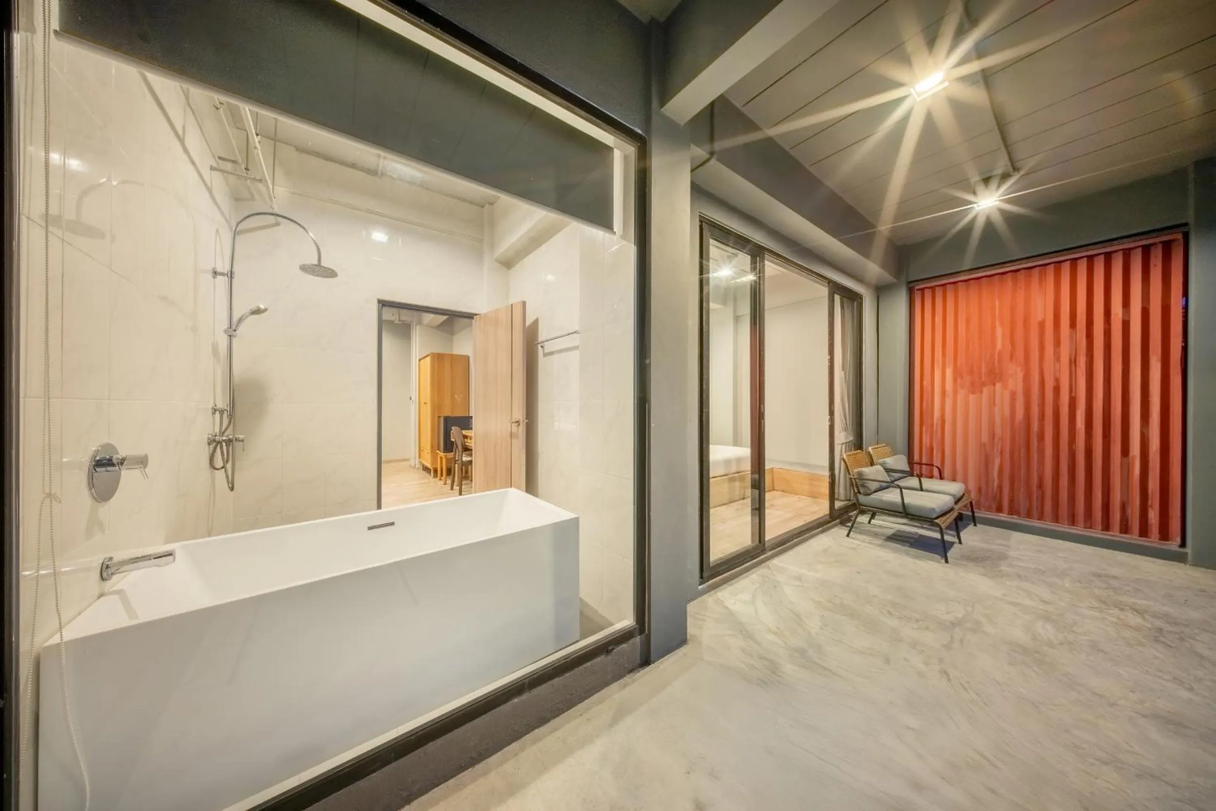 Bathroom in SHIN Arch39 Phuket Beach Front - SHA Plus