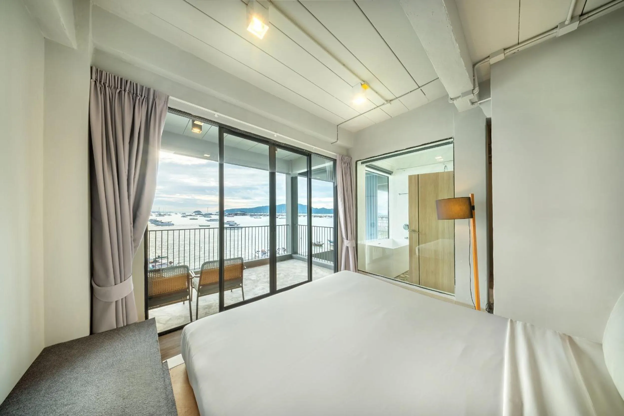 Bedroom, Bed in SHIN Arch39 Phuket Beach Front - SHA Plus