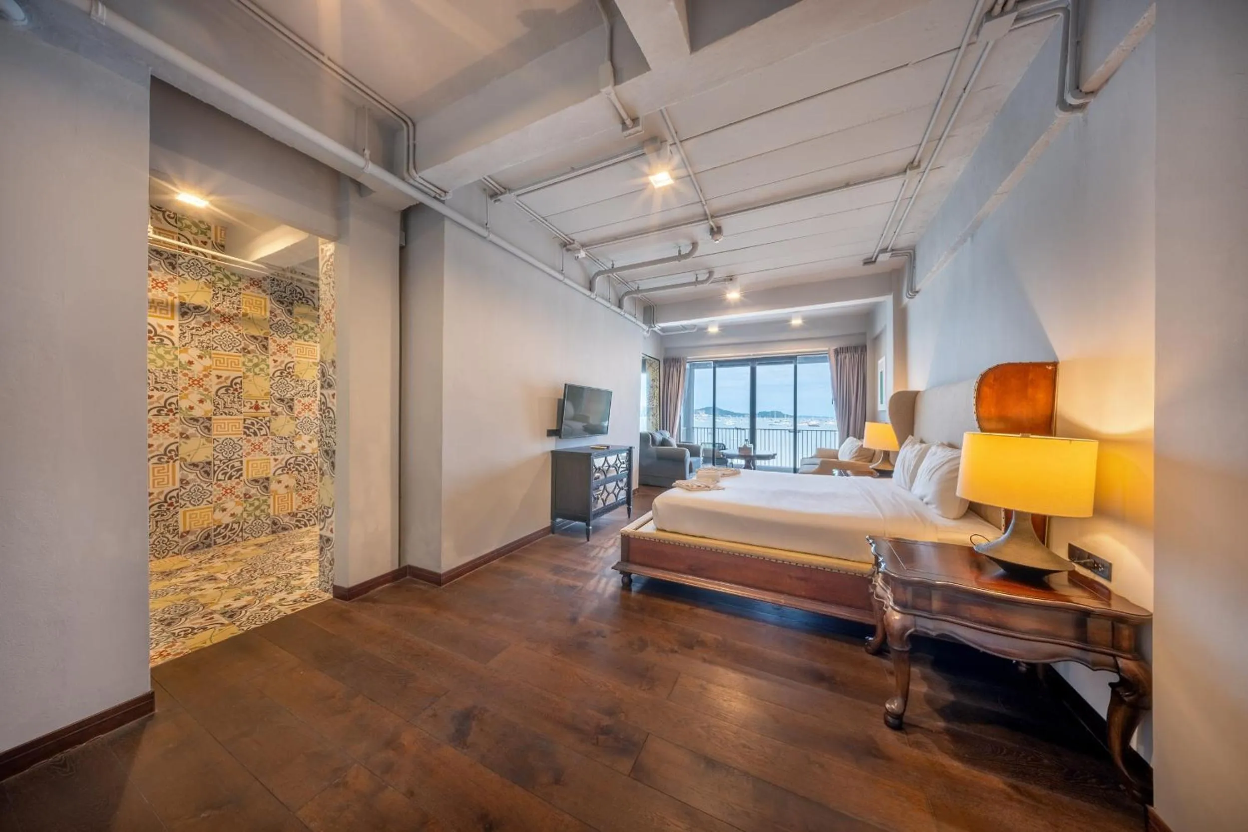 Bedroom, Bed in SHIN Arch39 Phuket Beach Front - SHA Plus