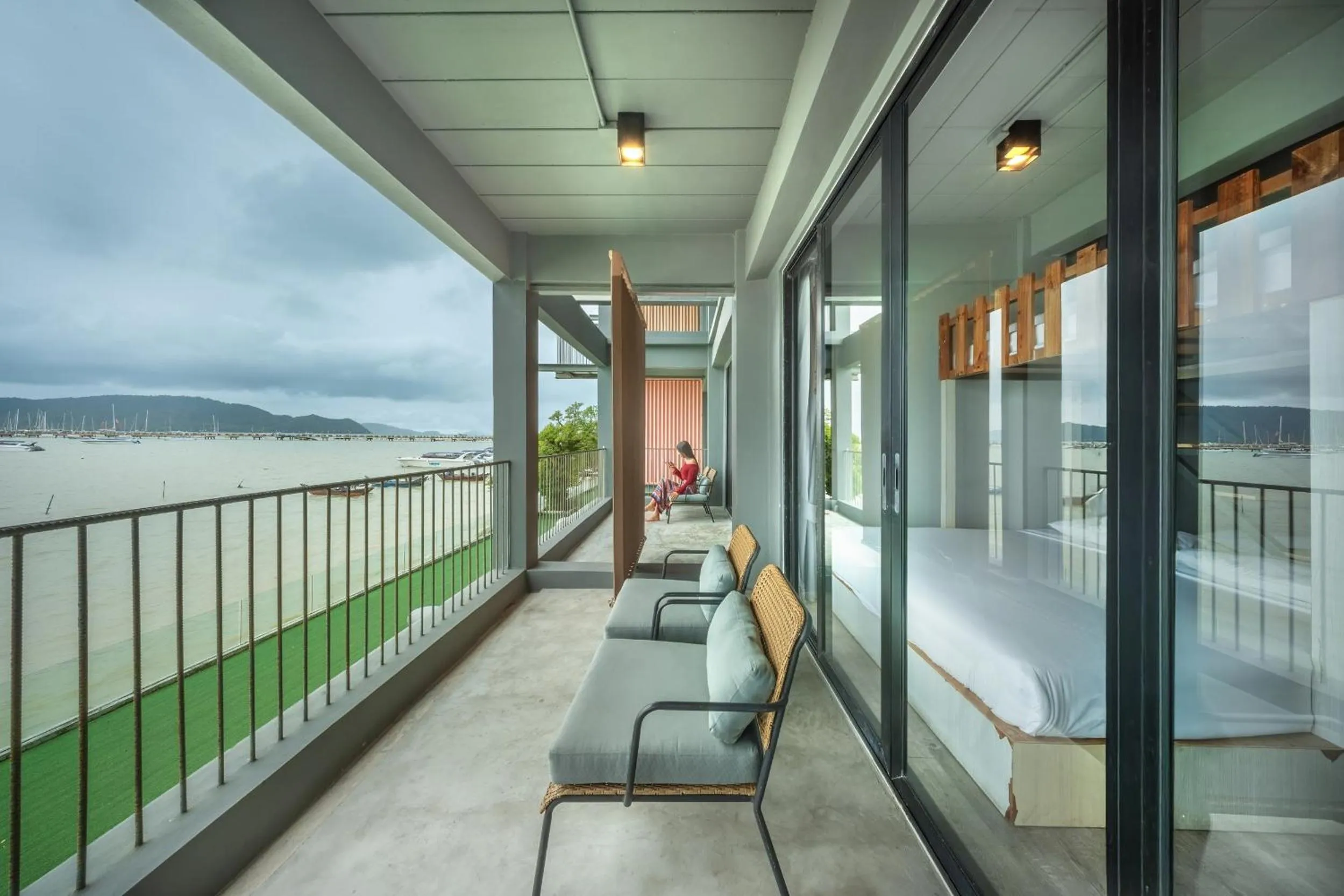 Balcony/Terrace in SHIN Arch39 Phuket Beach Front - SHA Plus