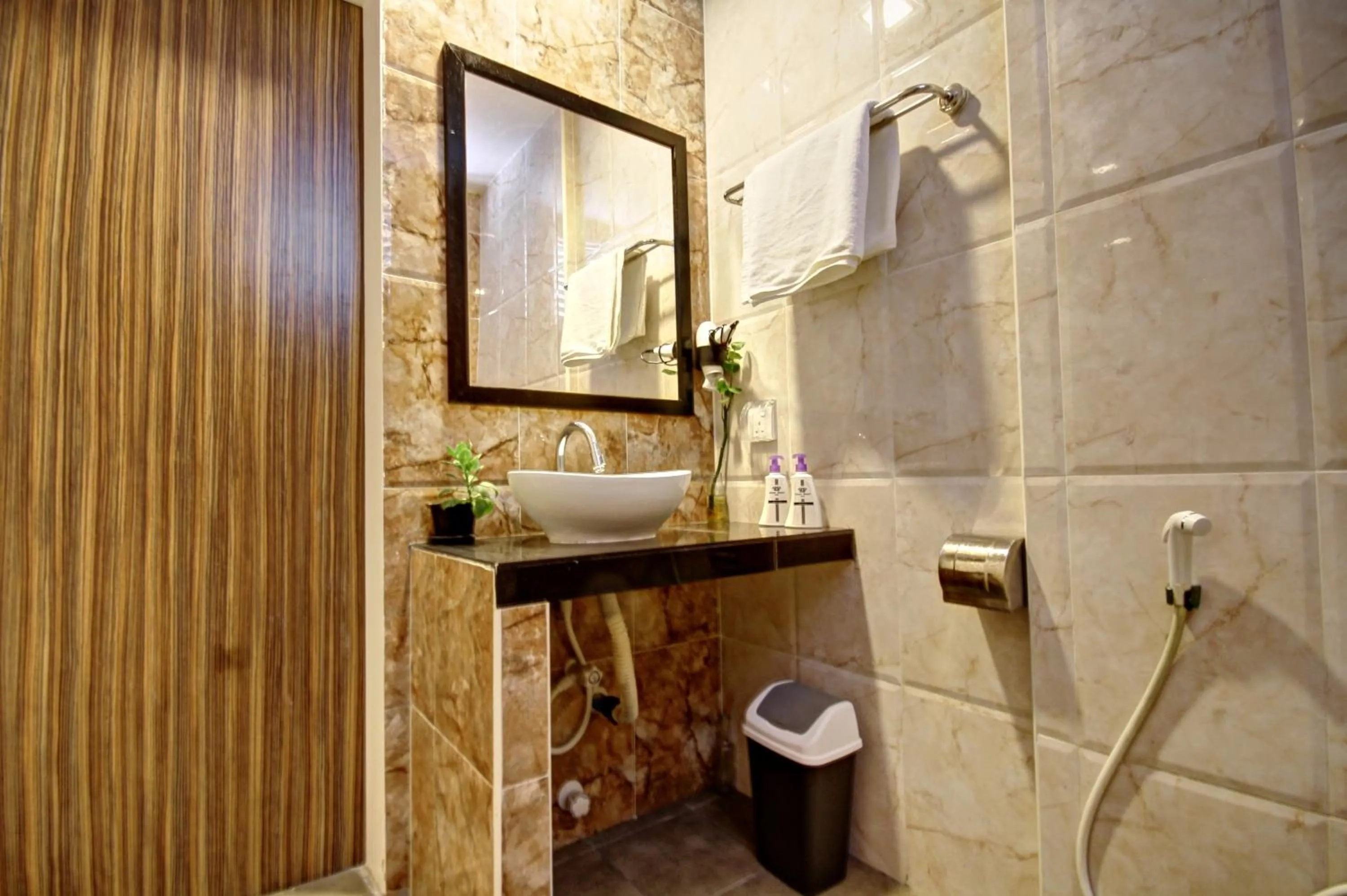 Bathroom in Crown Beach Villas -Private Beach