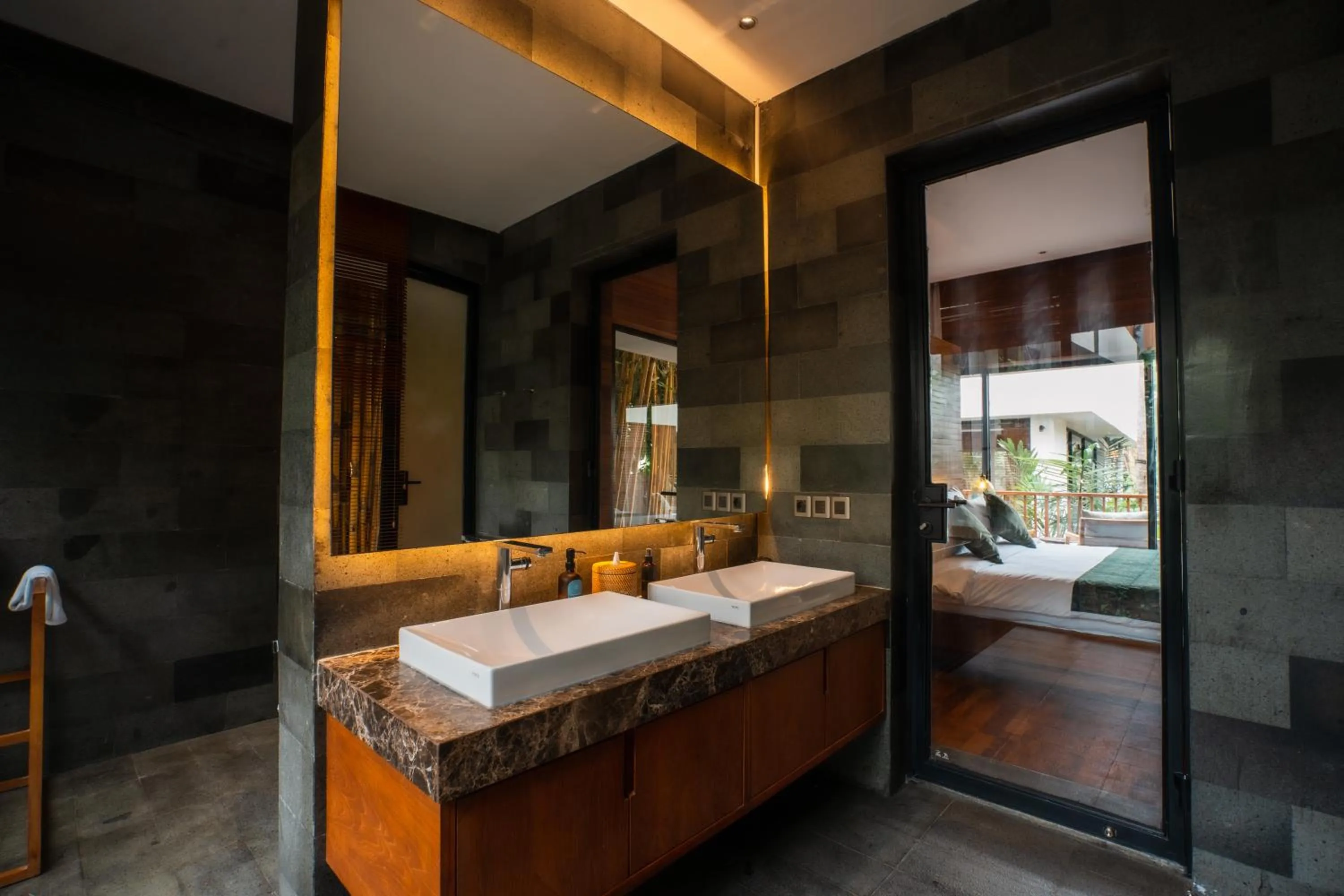 Bathroom in Grün Canggu Garden