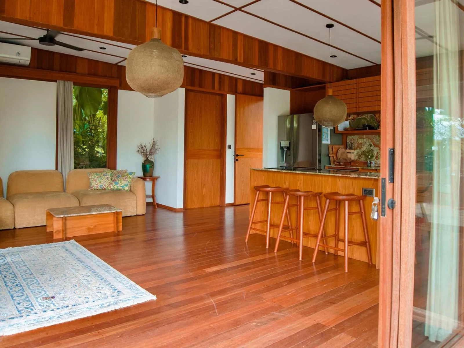 Kitchen or kitchenette in Grün Canggu Garden