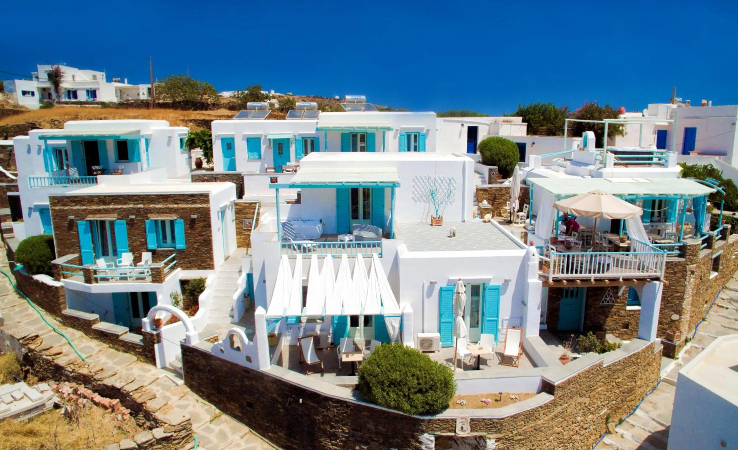 View (from property/room) in Kampos Home