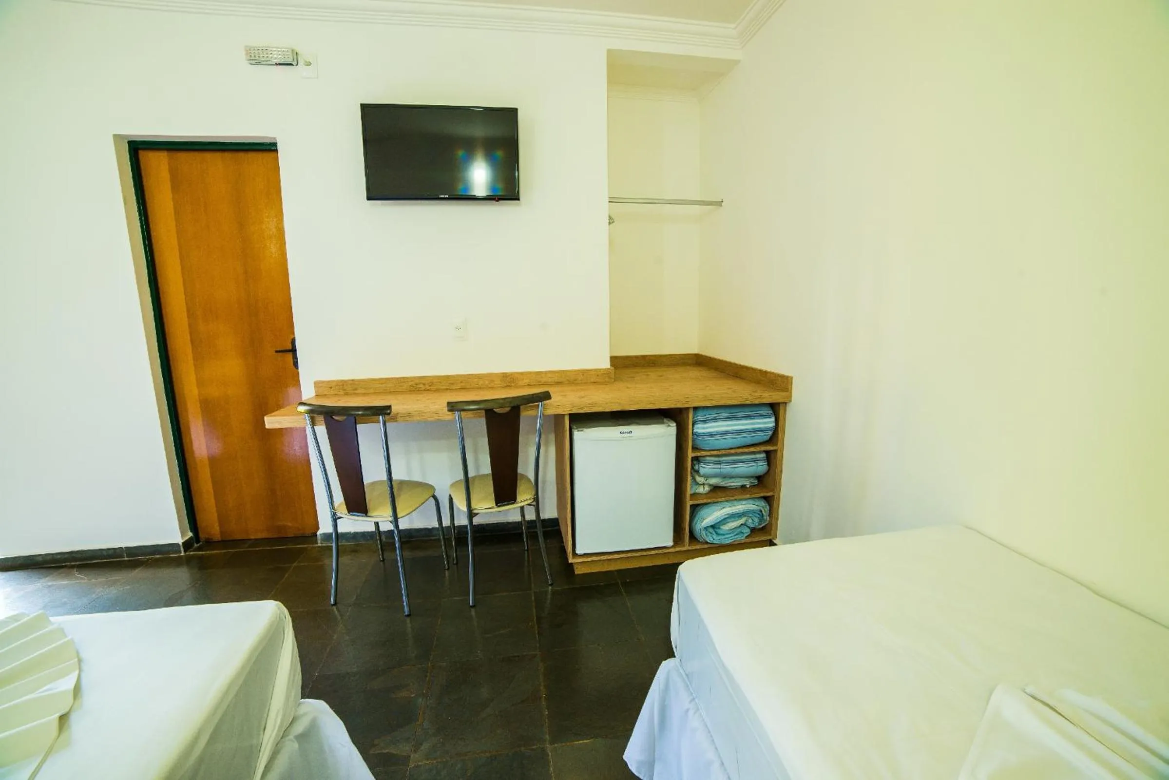 Bed in Hotel Fazenda Vale Amanhecer