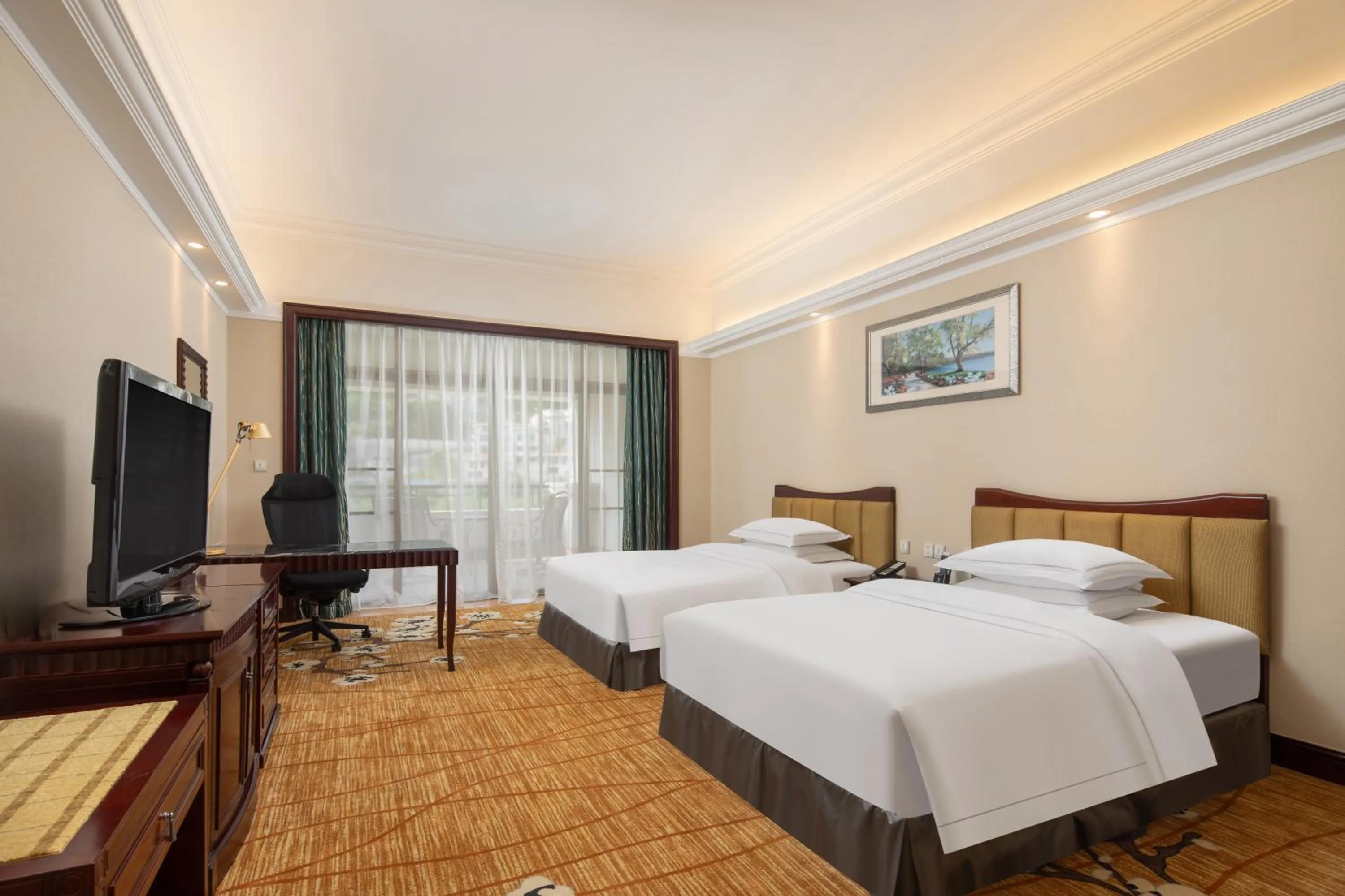 Bed in Guangzhou Phoenix City Hotel-Free Shuttle for Canton Fair 15th Oct to 5th Nov