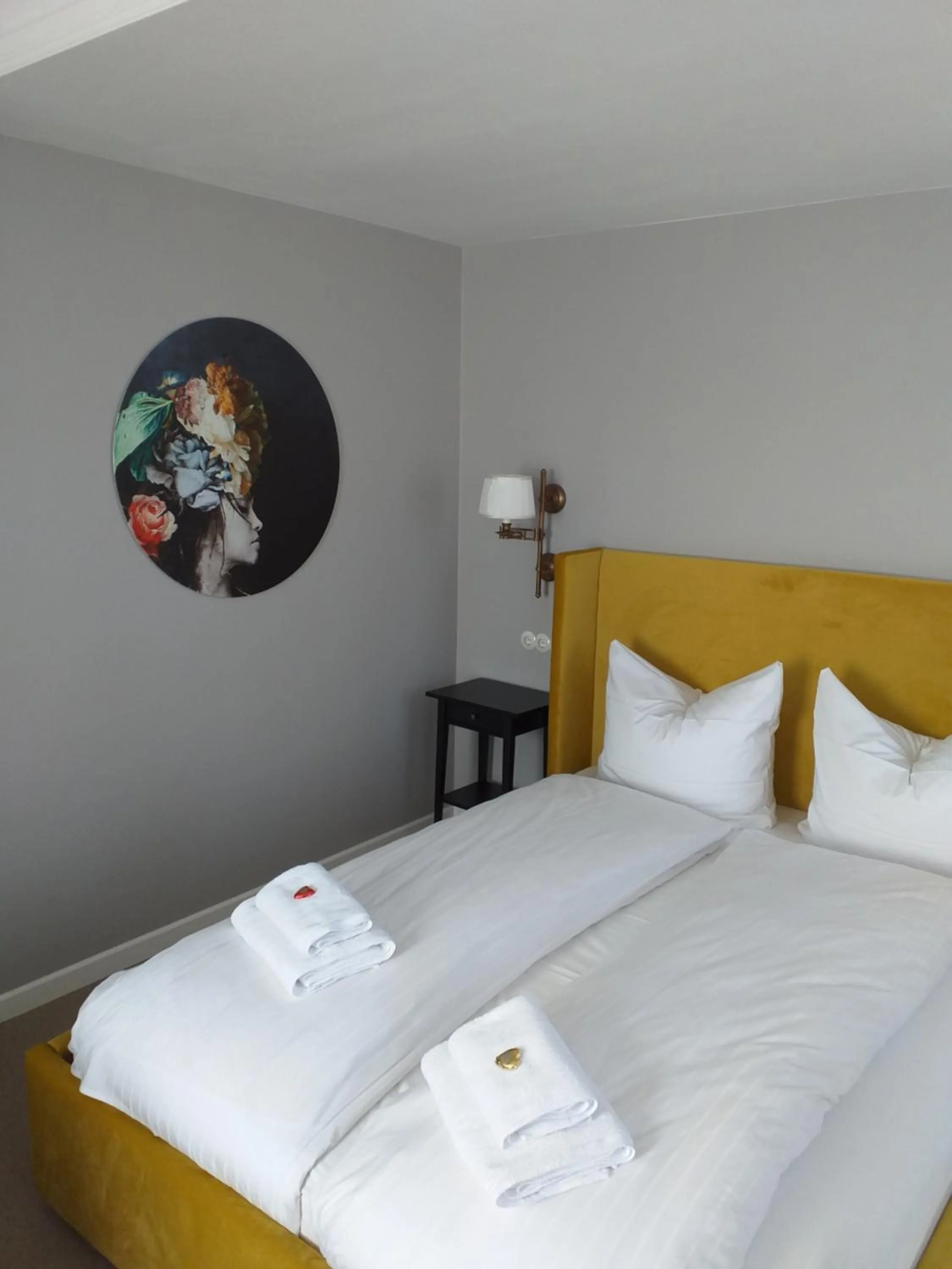 Bed in Hotel Landgasthof Adler