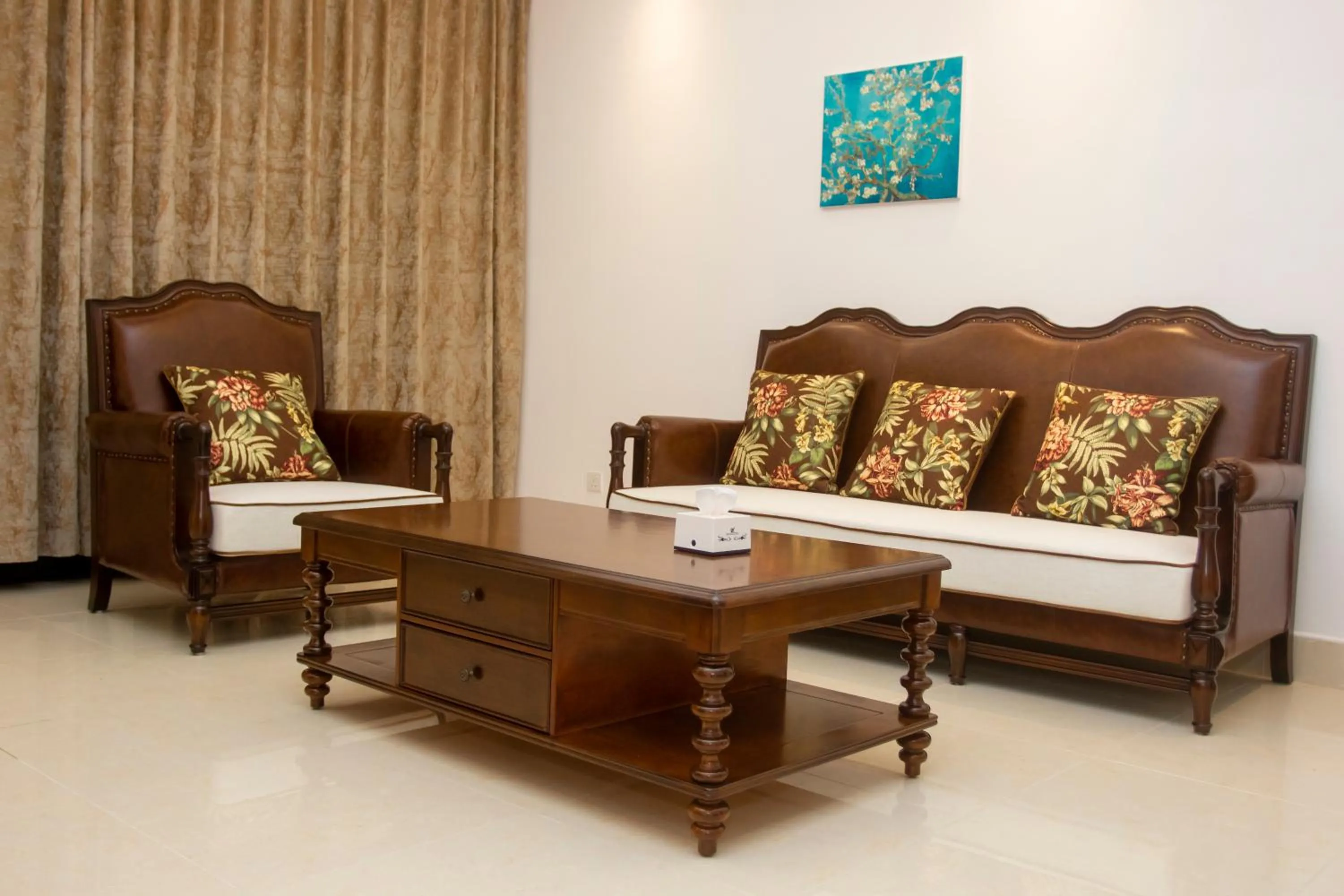 Living room in Lark Hotel