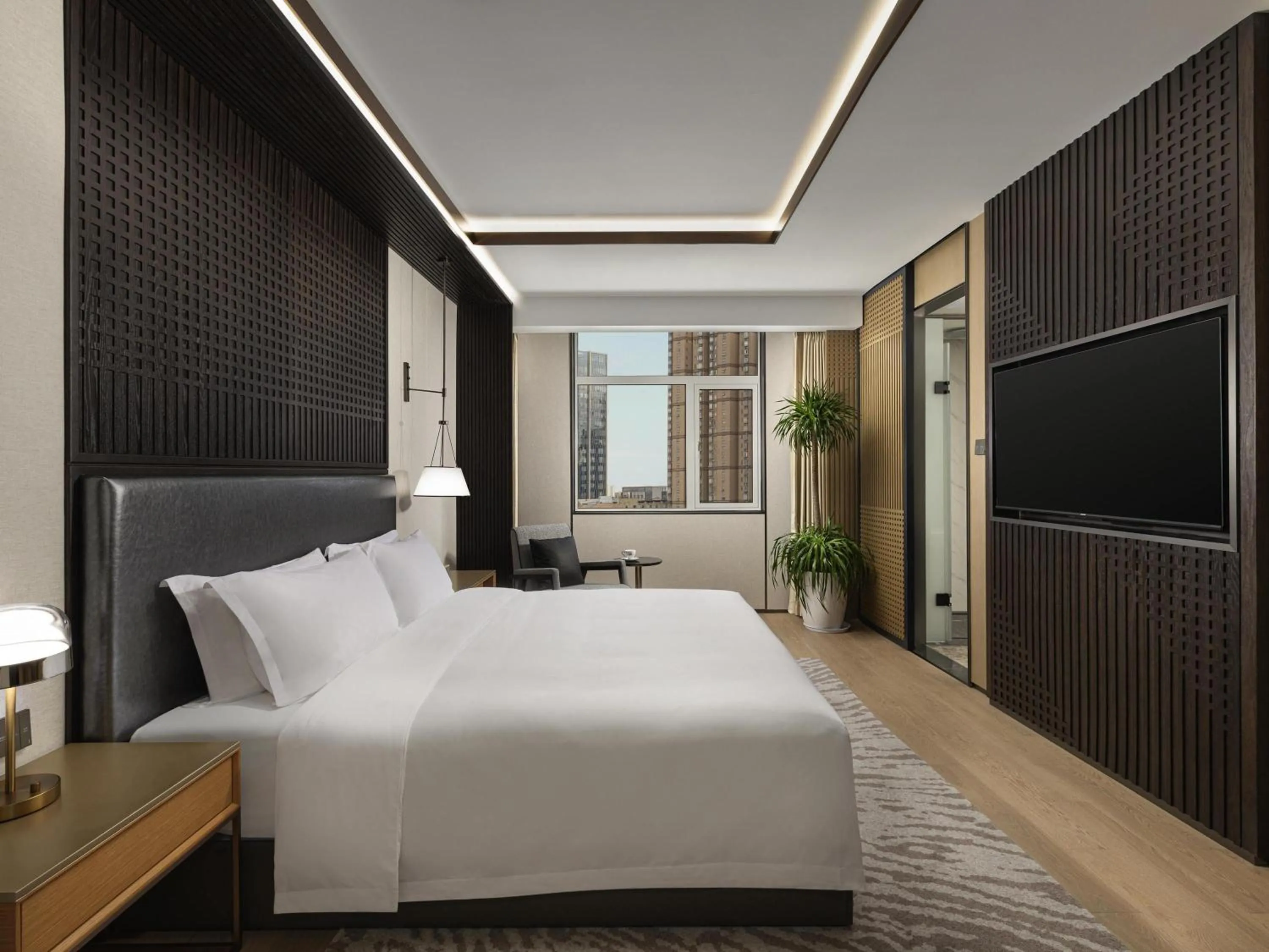 Bedroom, Bed in Swissôtel Hefei Grand Park