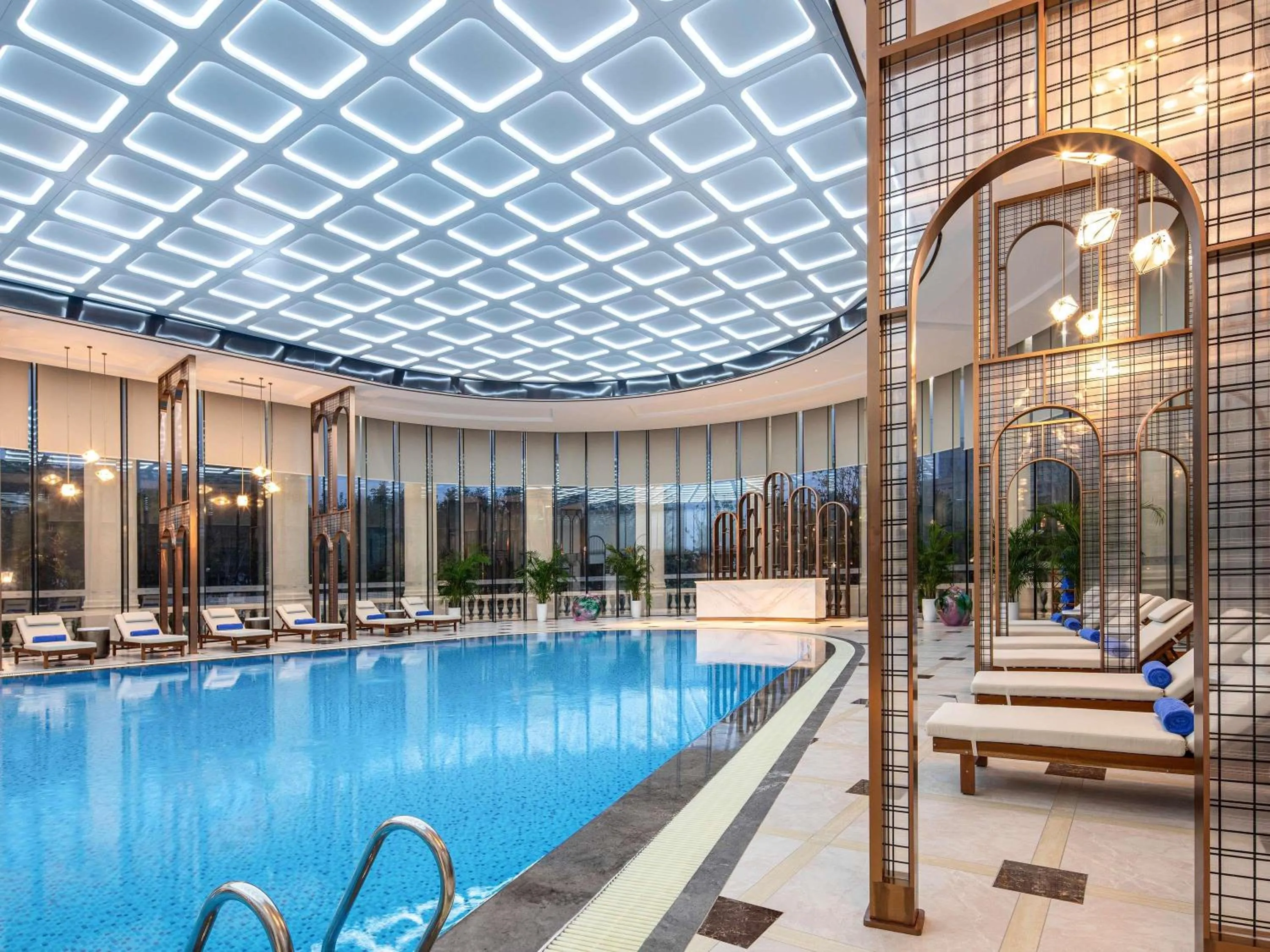 Pool view in Swissôtel Hefei Grand Park