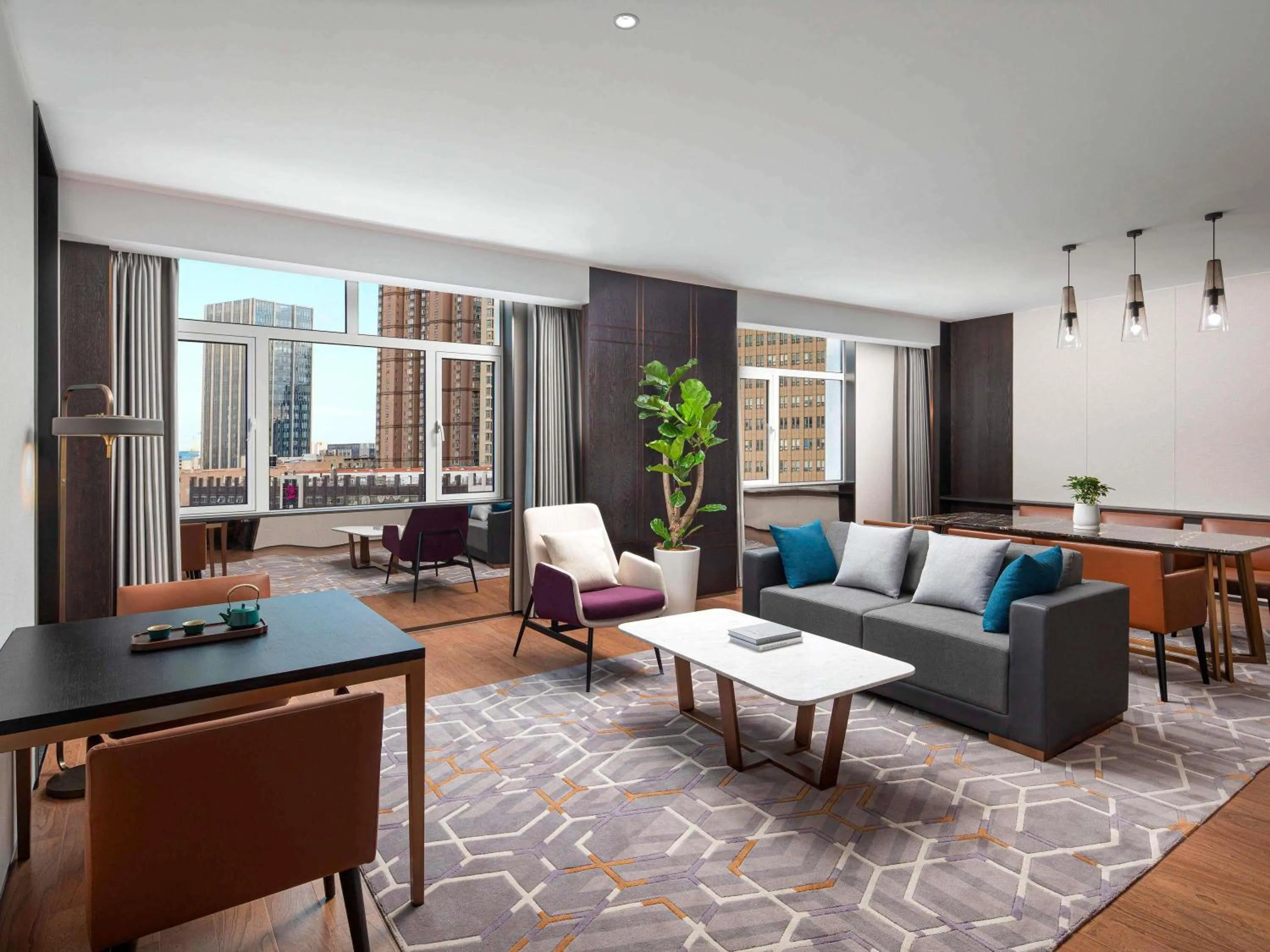 Bedroom in Swissôtel Hefei Grand Park