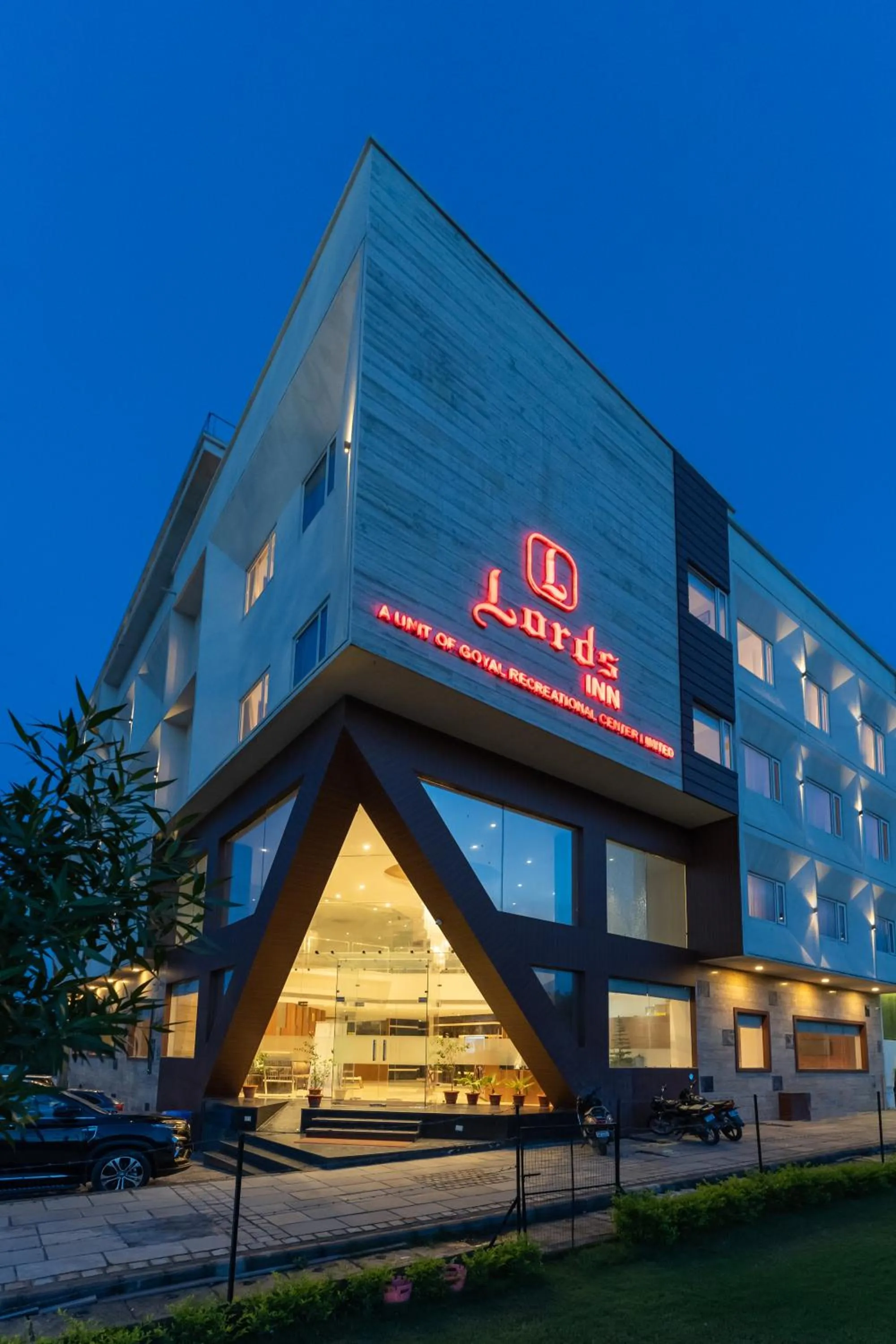 Property building in Lords Inn Udaipur