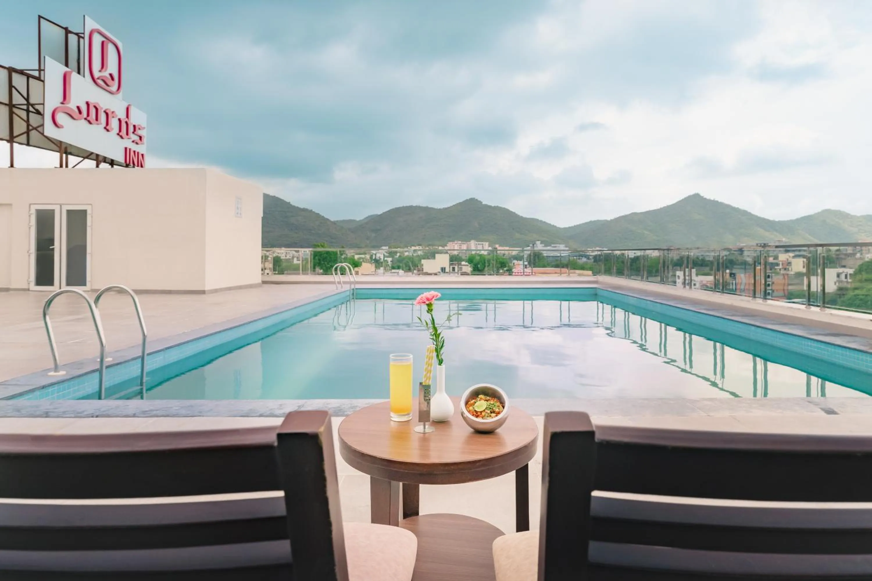 Swimming pool in Lords Inn Udaipur