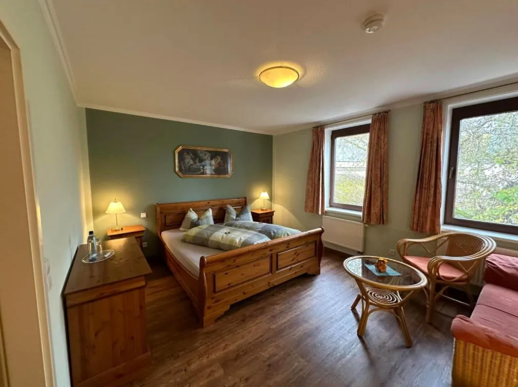 Bed in LandHotel Lönskrug