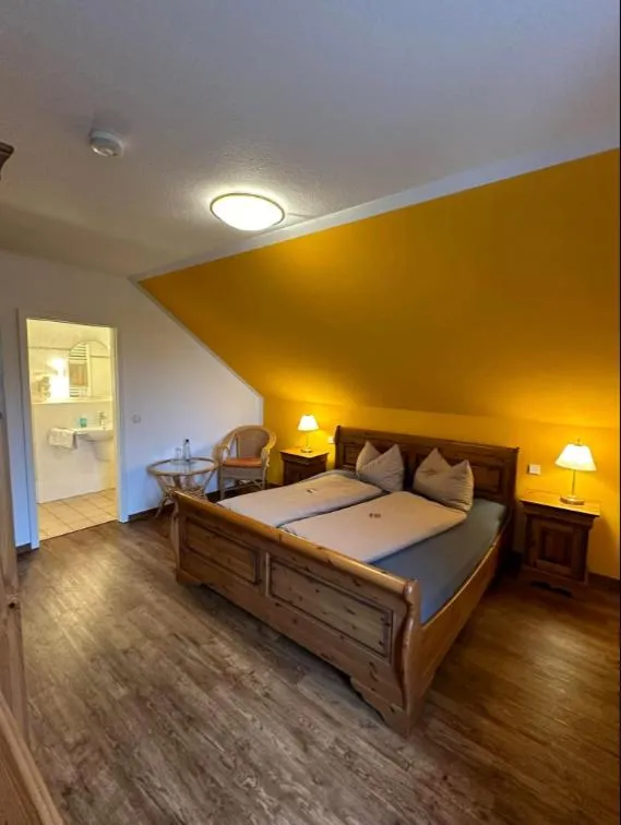 Bed in LandHotel Lönskrug