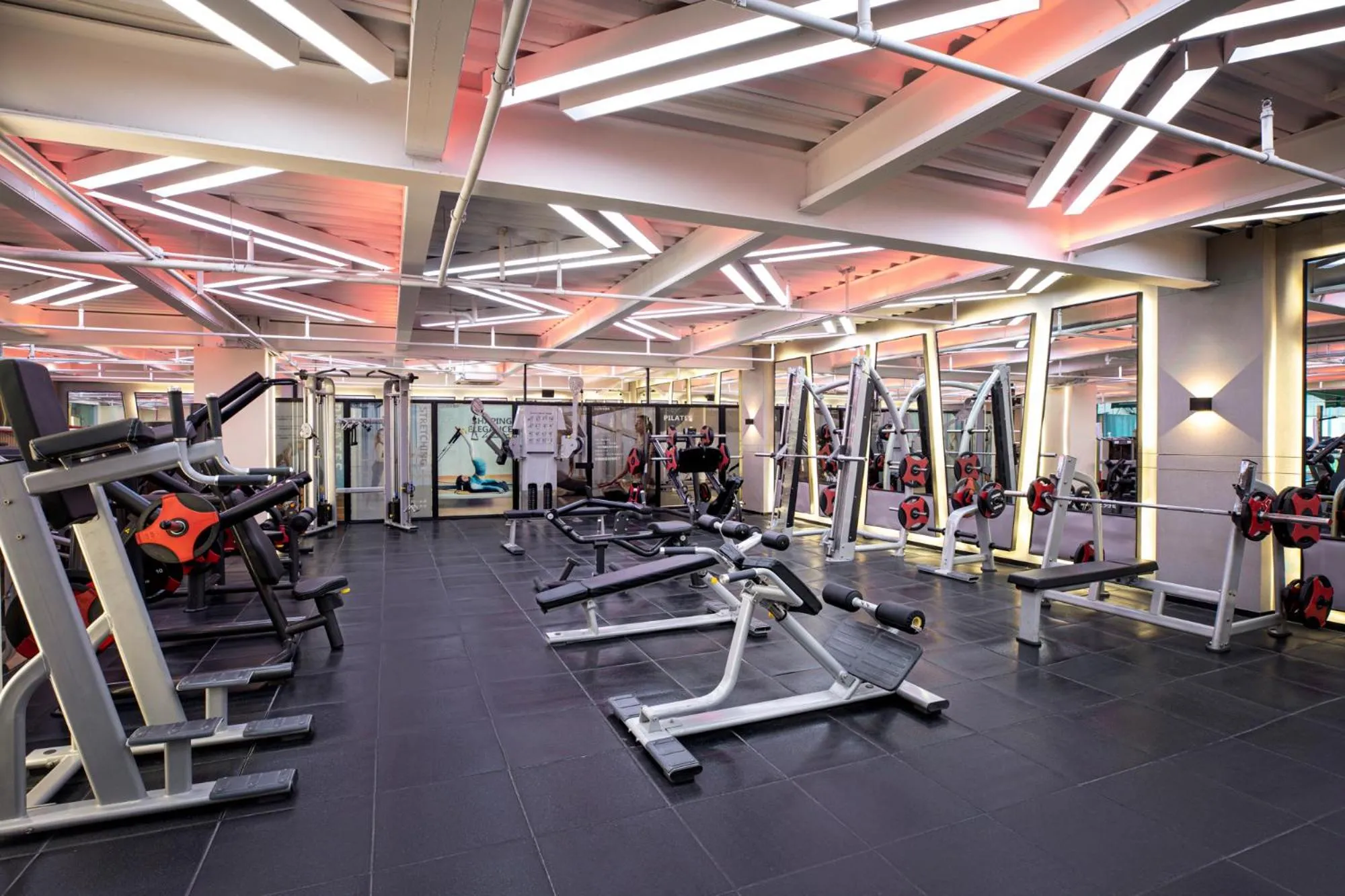 Fitness centre/facilities in voco Wuhan Xinhua by IHG