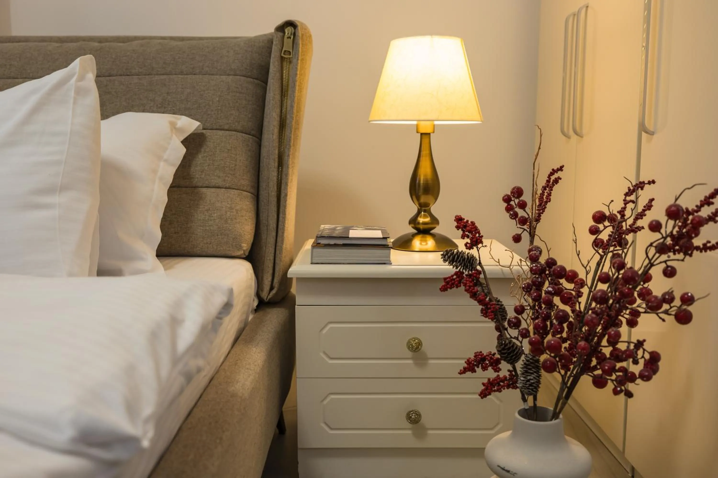 Bed in Le Blanc ApartHotel