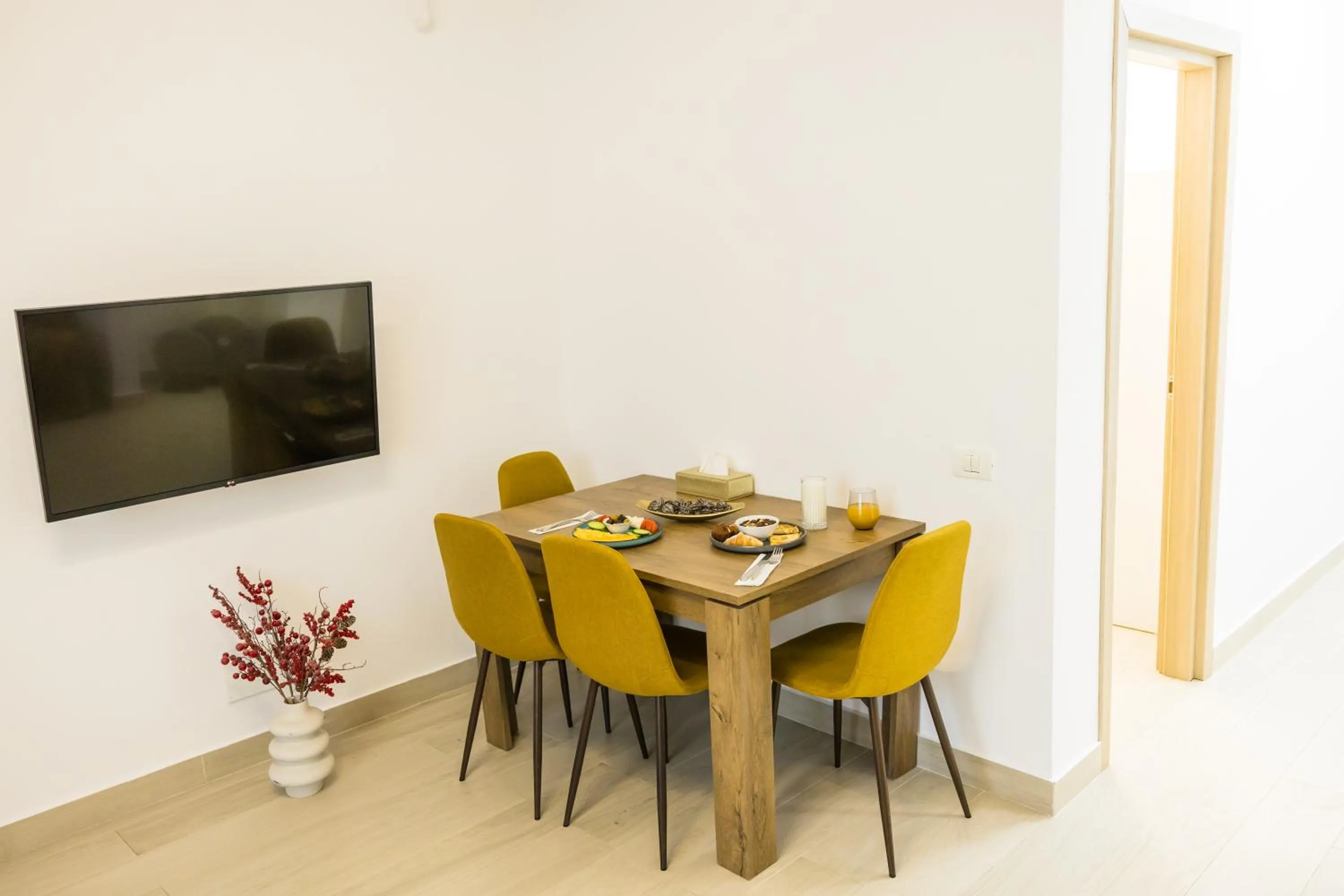 Communal lounge/ TV room in Le Blanc ApartHotel