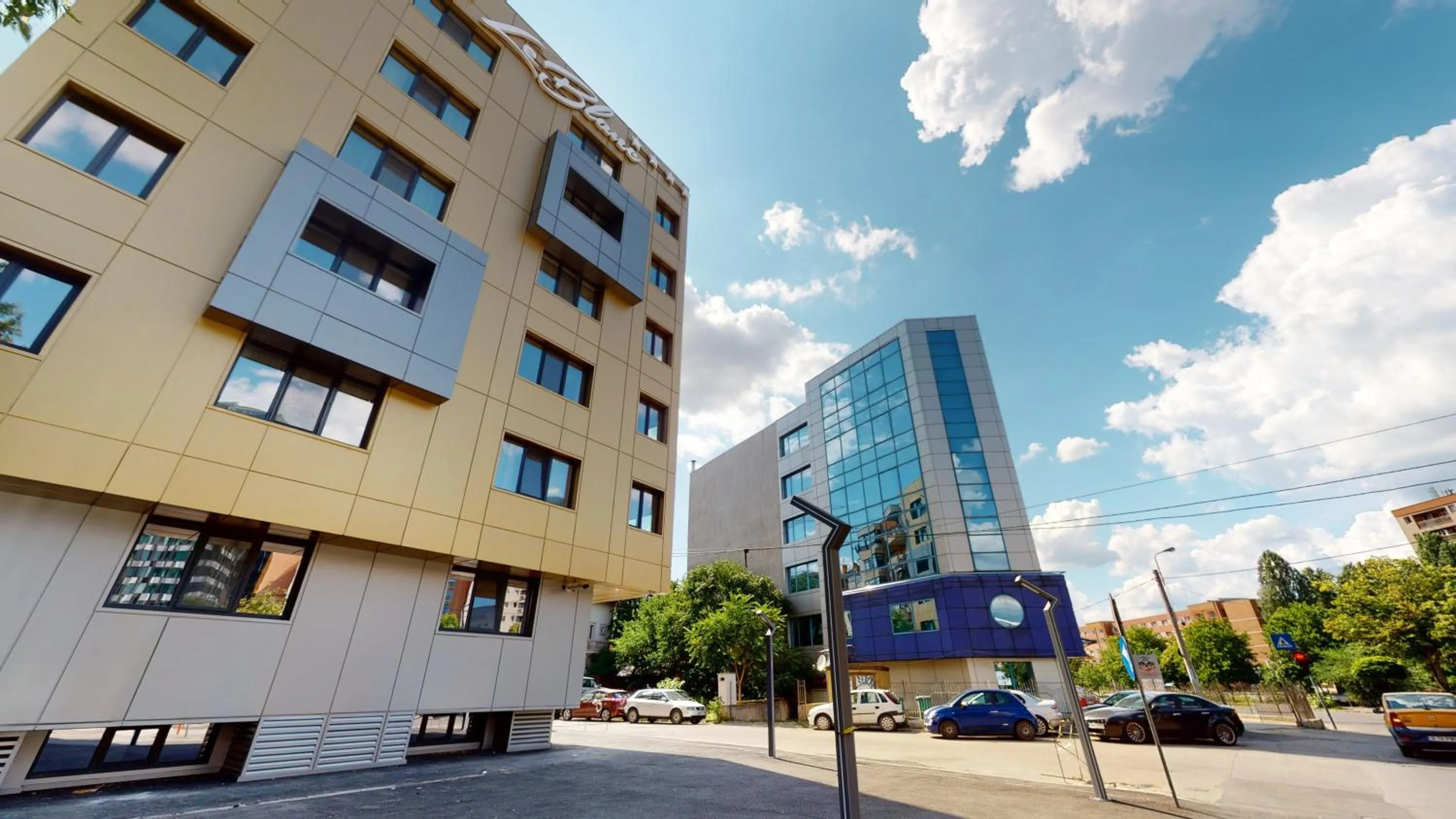 Property building in Le Blanc ApartHotel