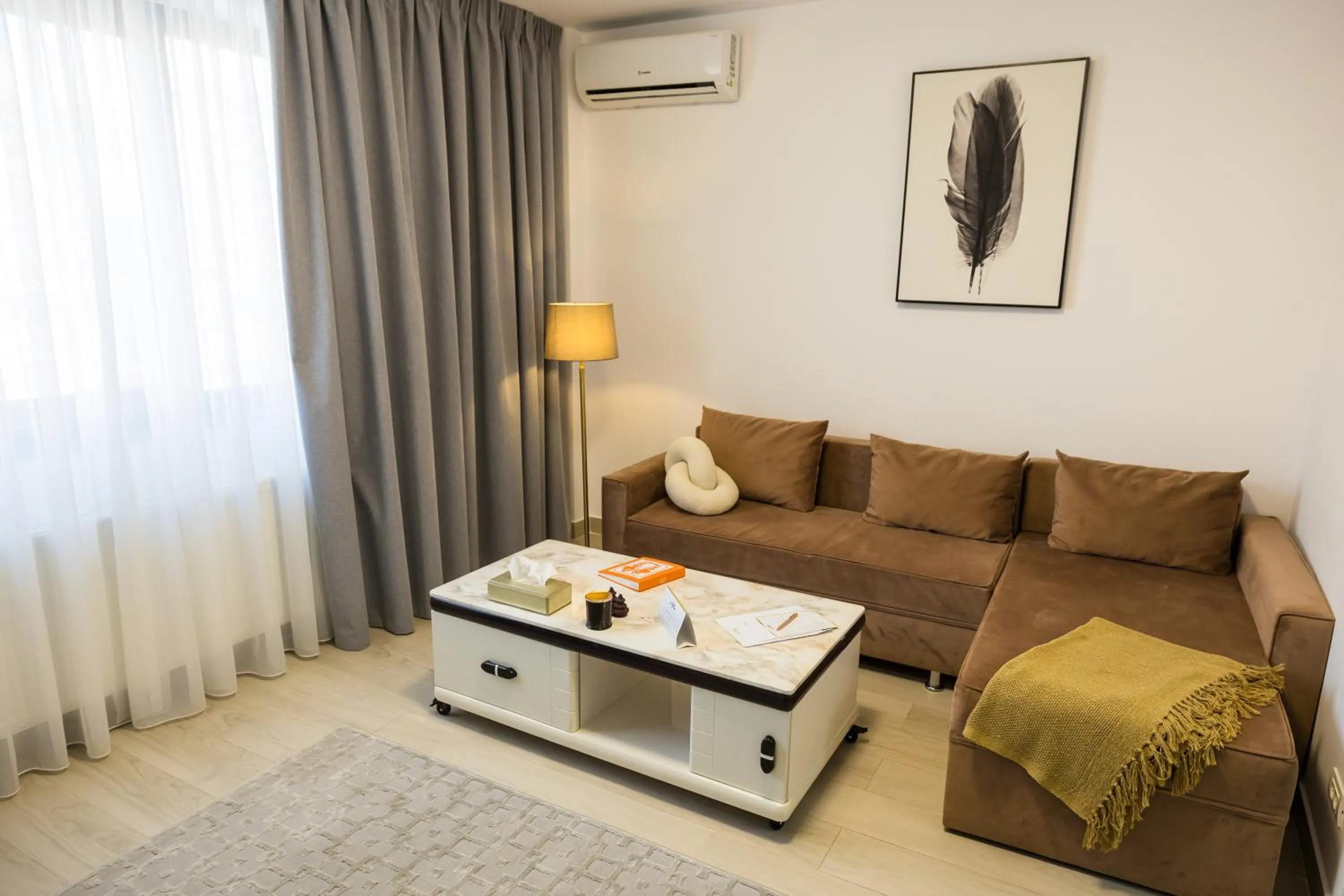 Bed in Le Blanc ApartHotel