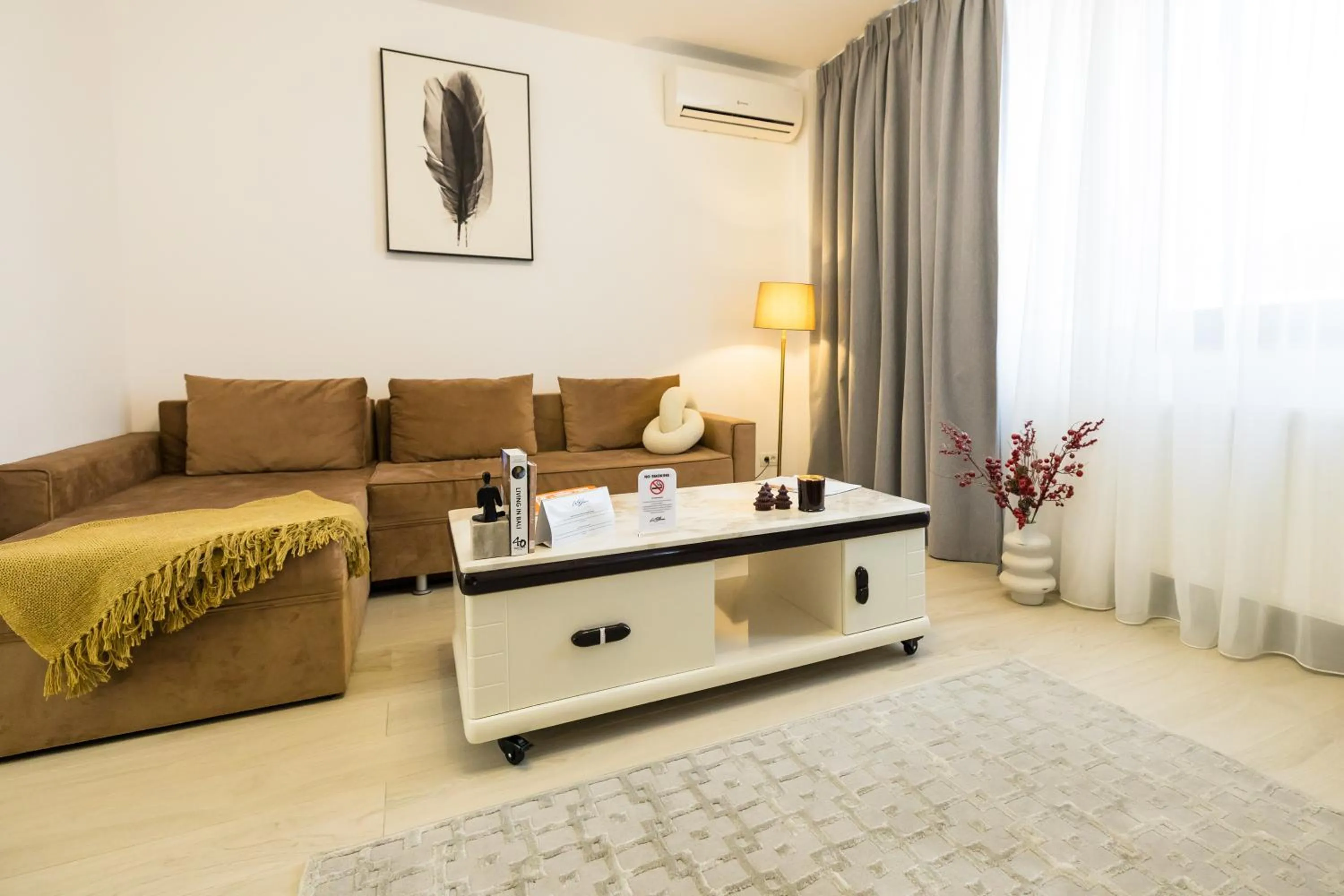 Living room in Le Blanc ApartHotel