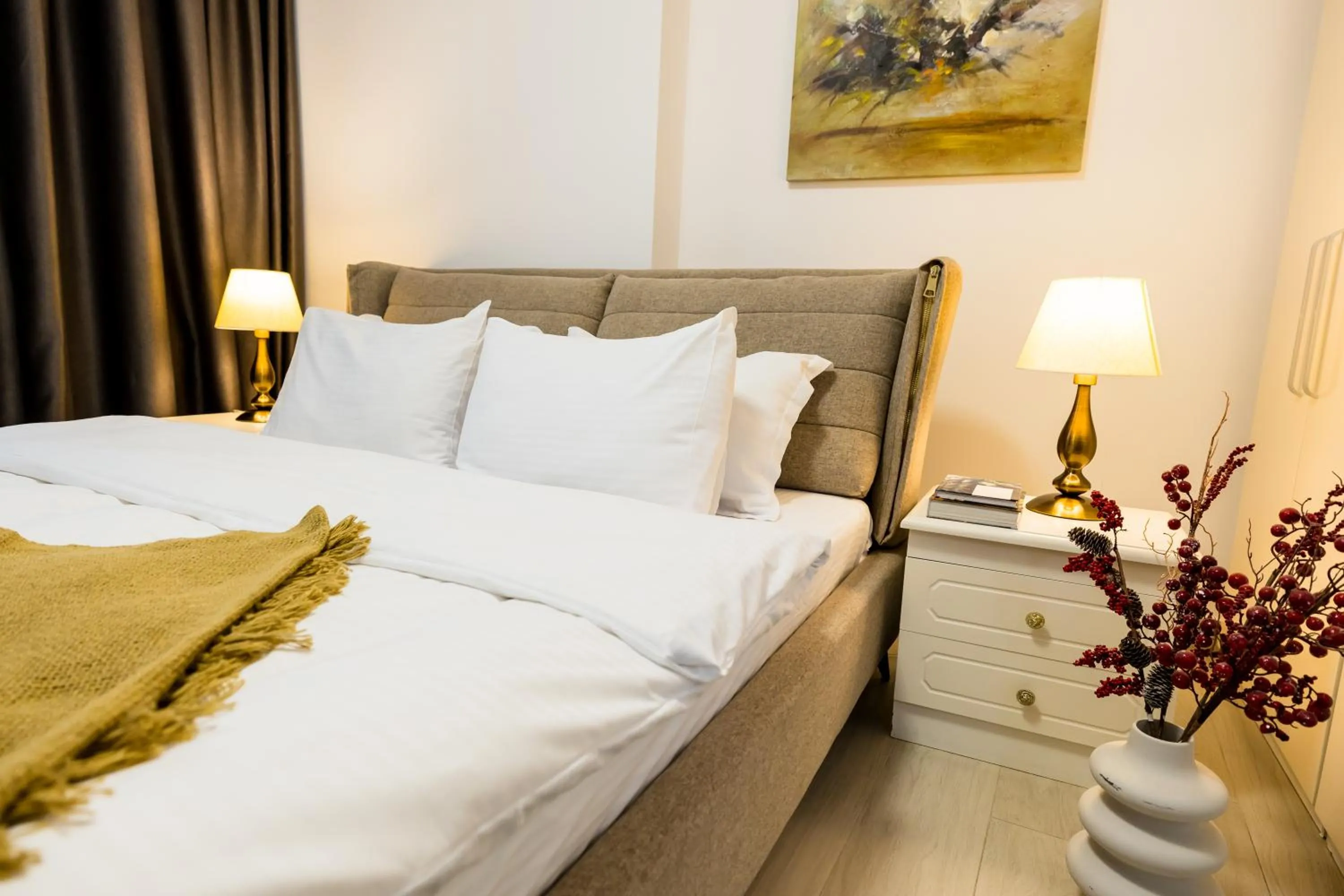 Bed in Le Blanc ApartHotel