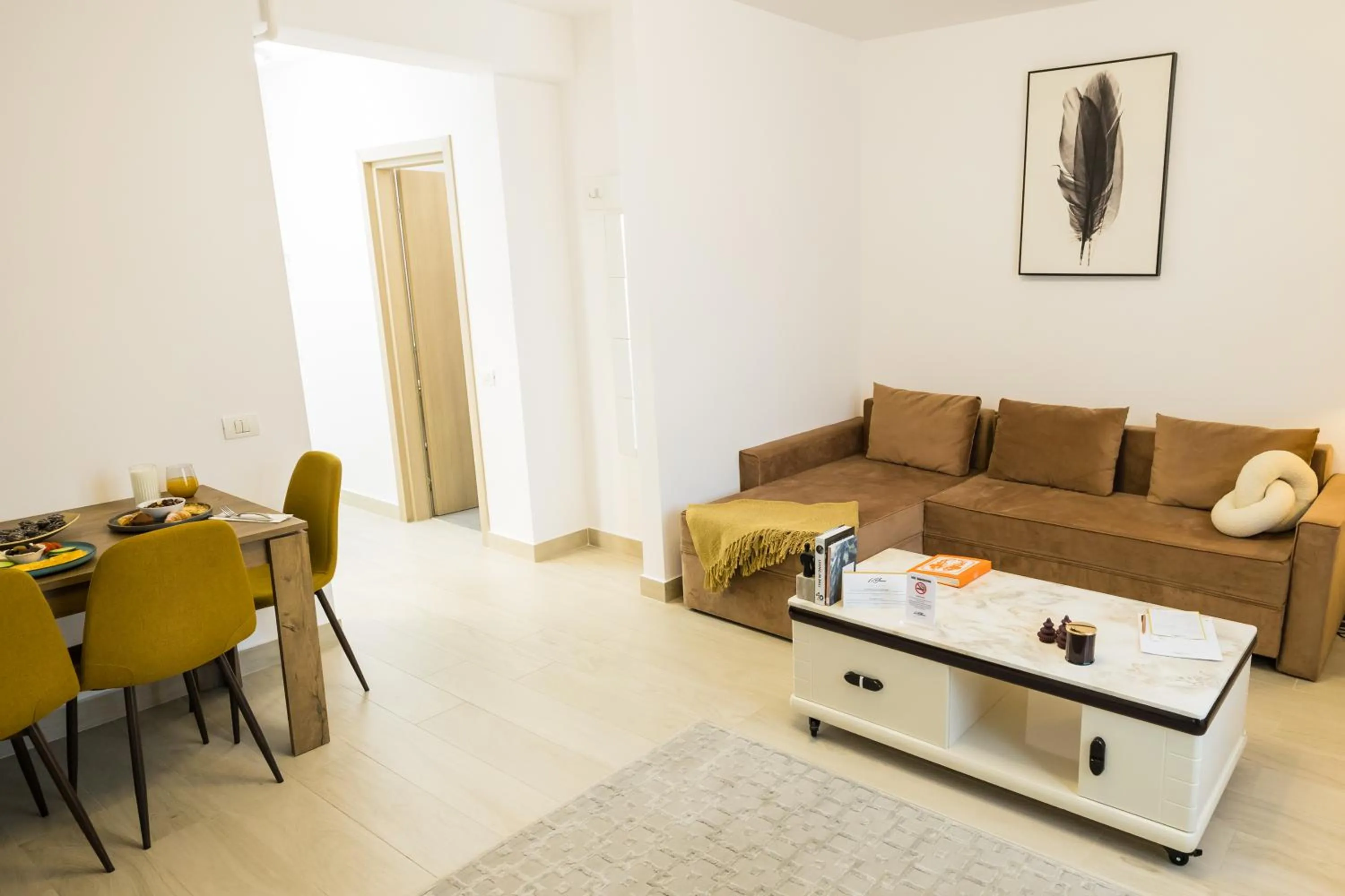 Living room in Le Blanc ApartHotel