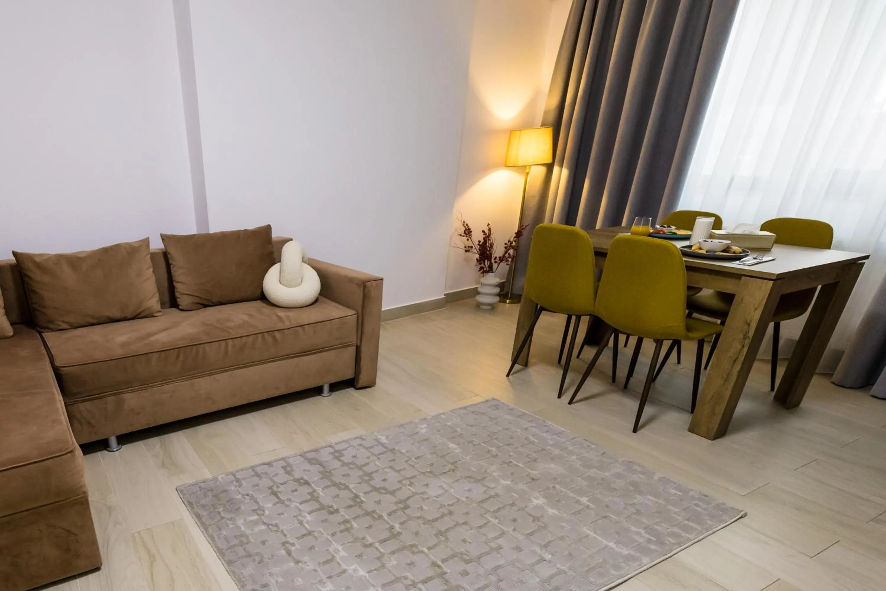 Living room in Le Blanc ApartHotel