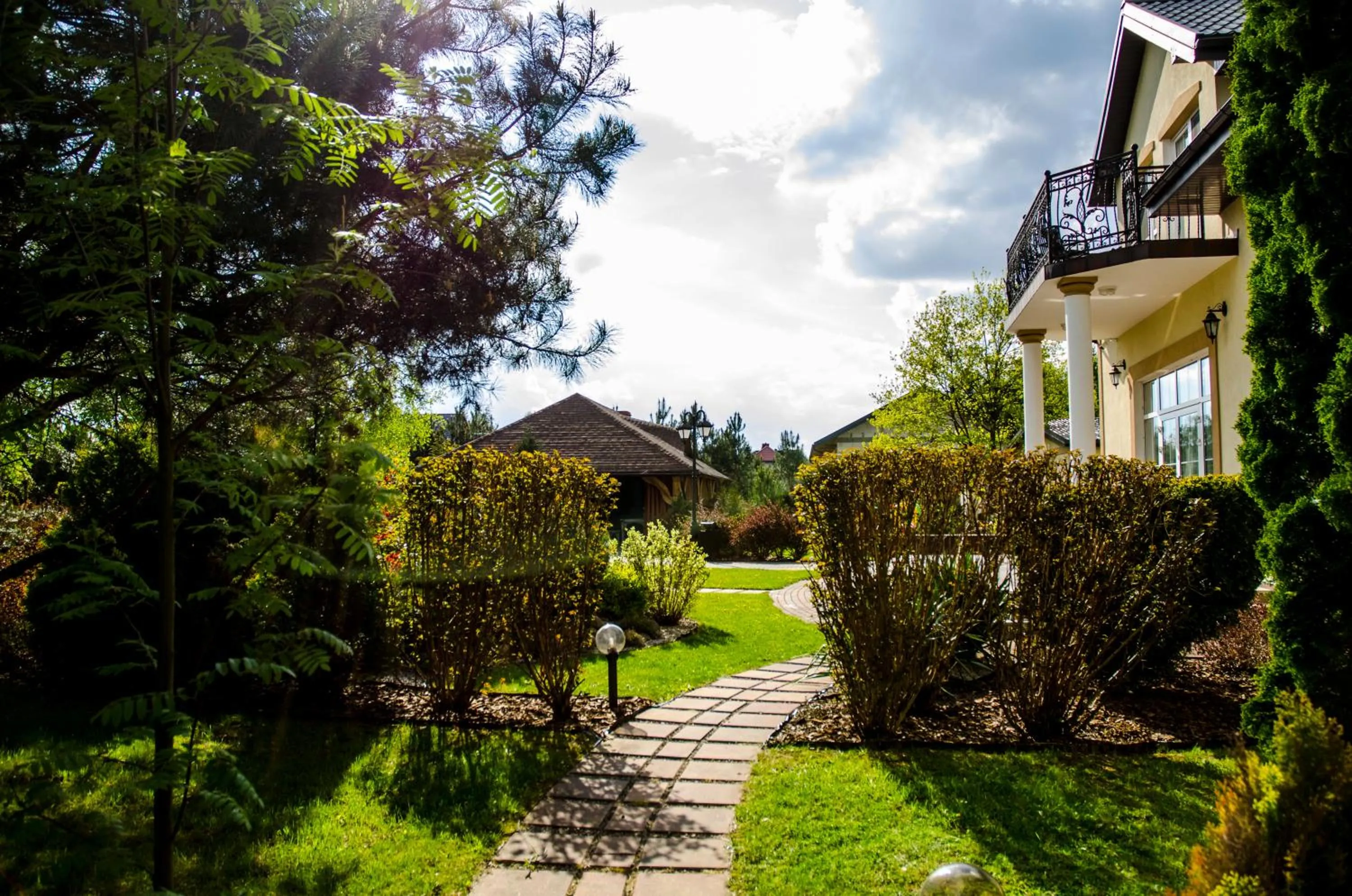 Garden in Dworek Jolanta