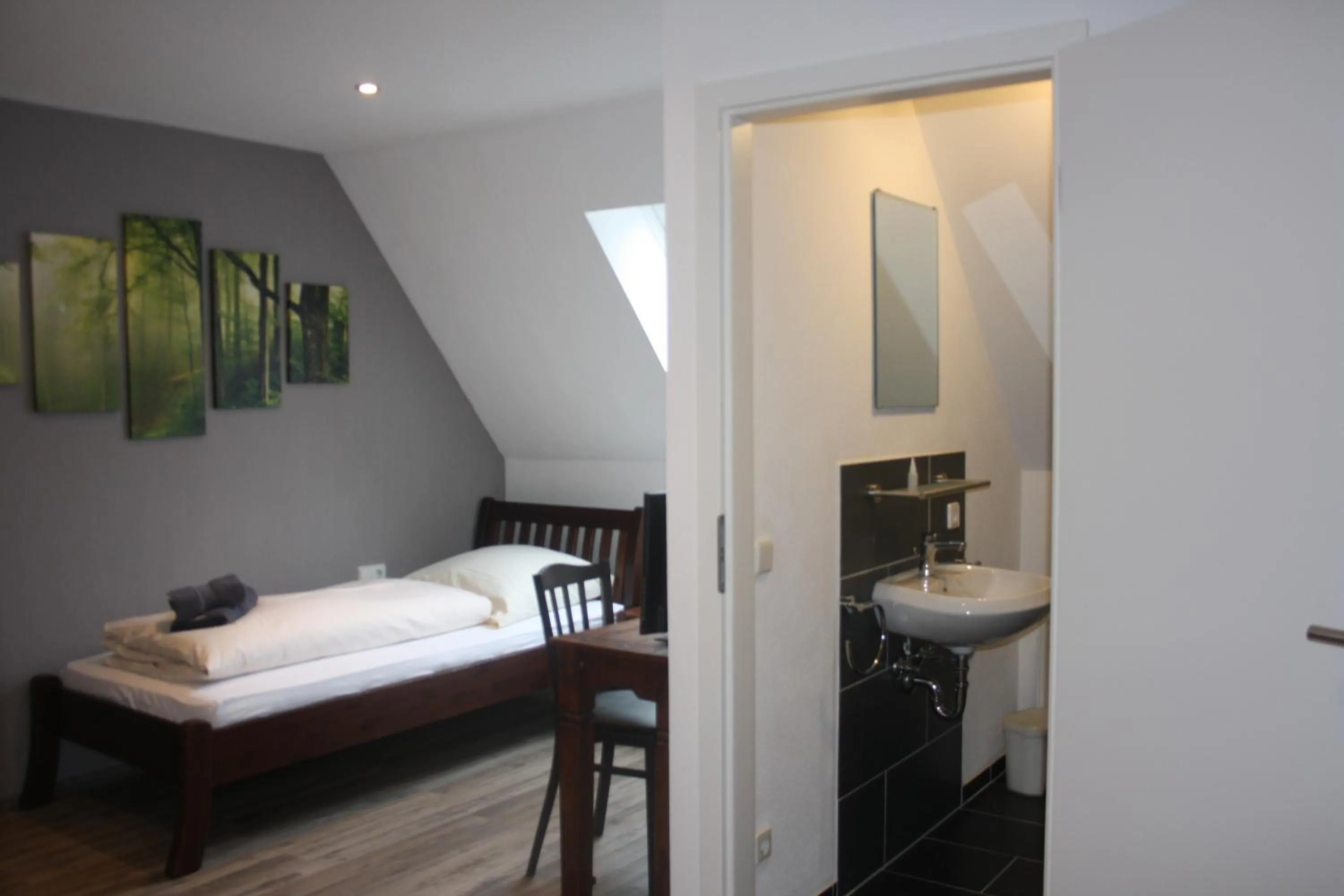 Bed in Gasthaus Sonne